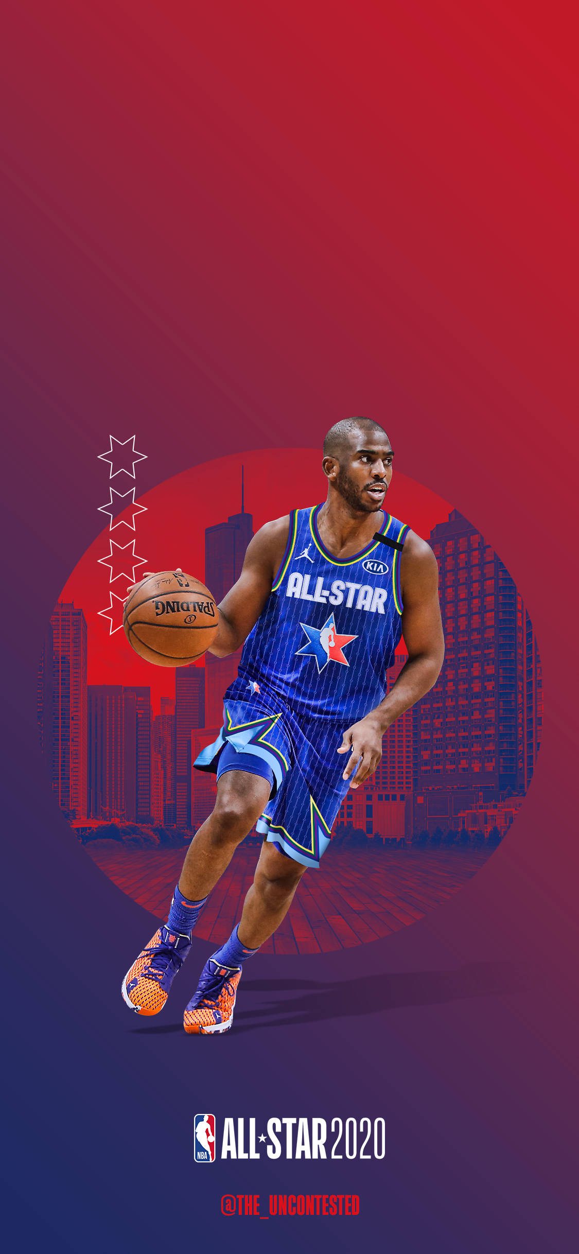 Chris Paul All-Star-trui Muurpapier