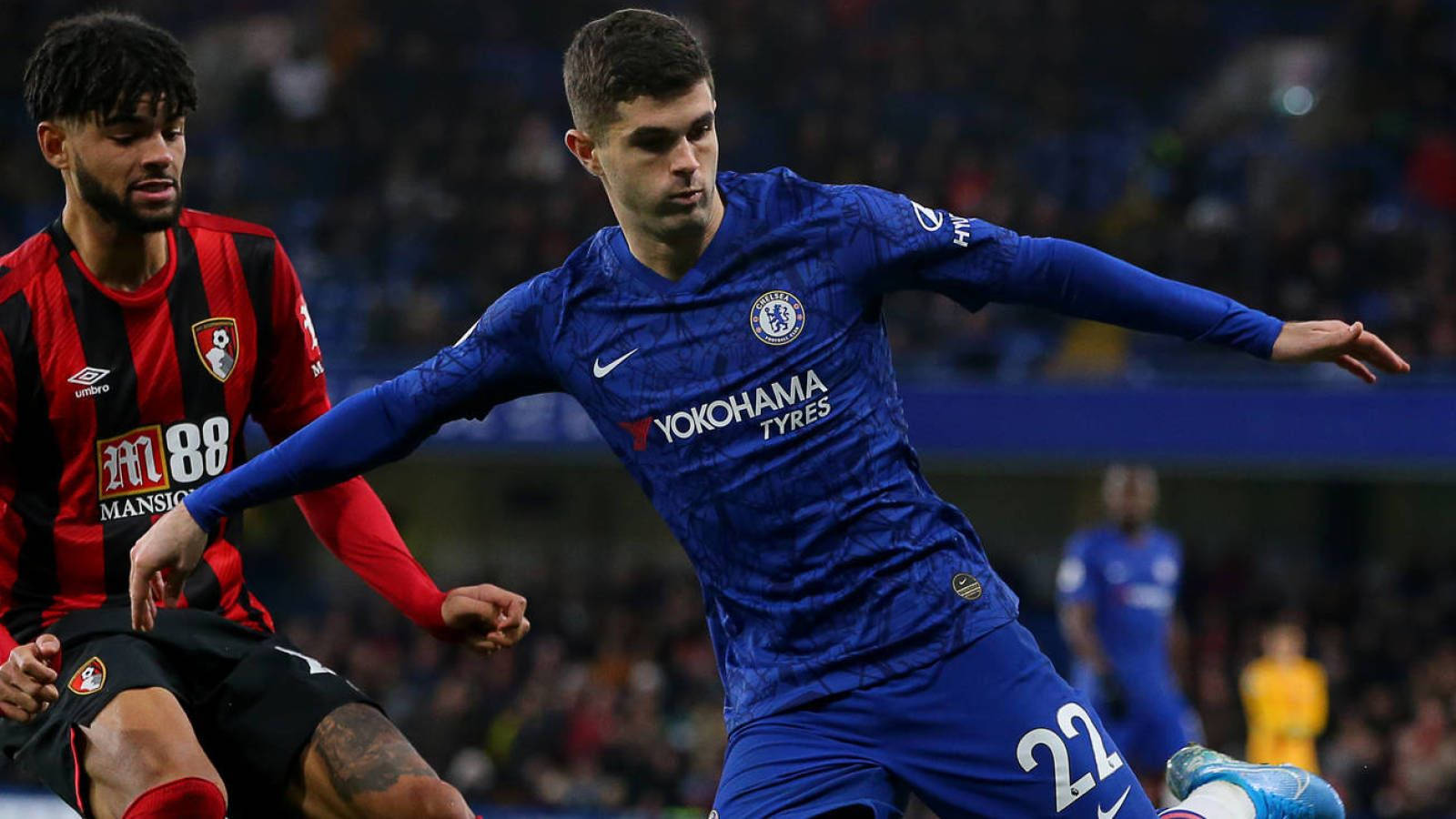 Christian Pulisic Arms Wyd Muurpapier