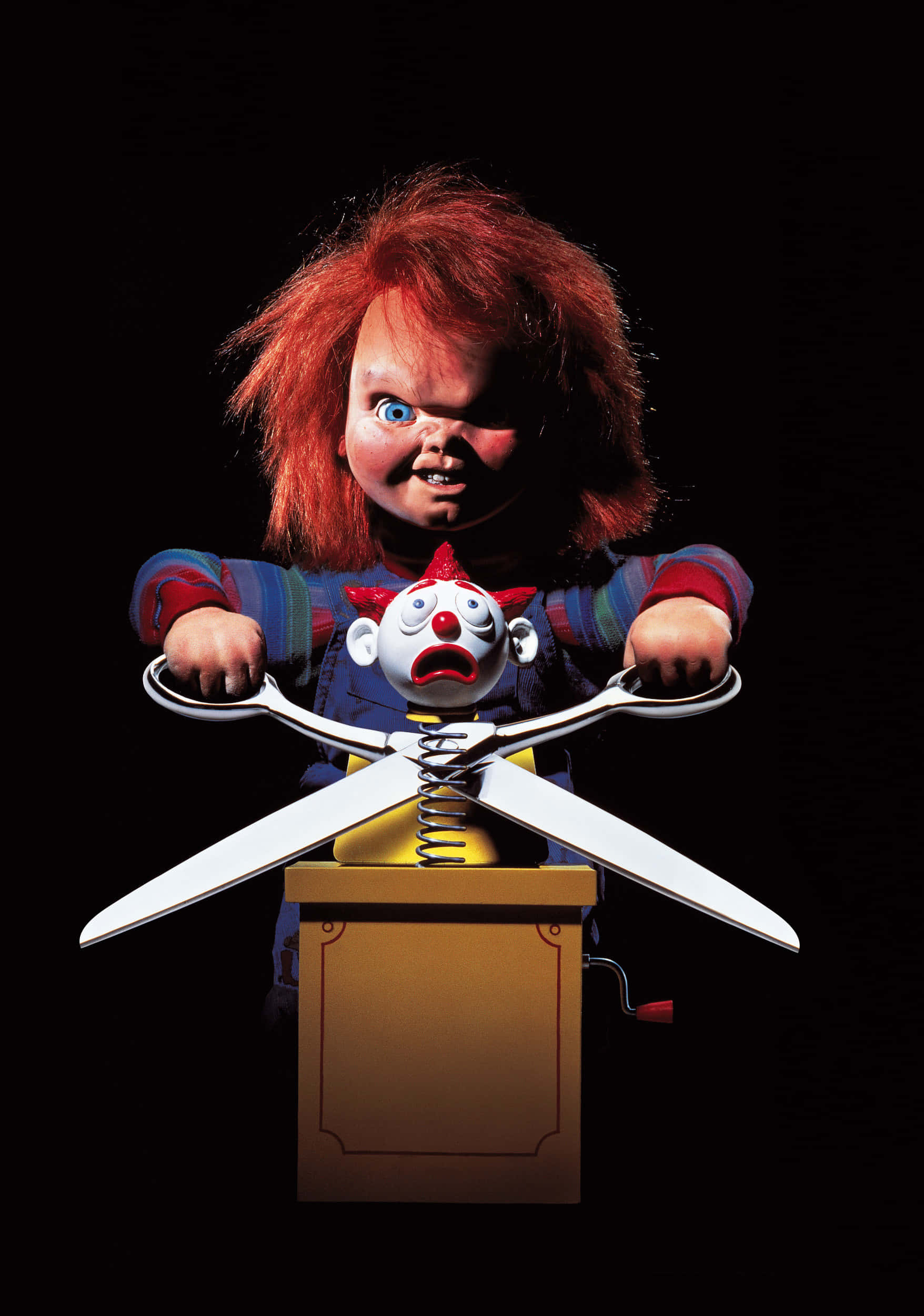 chucky - die fliekplakkaat Muurpapier