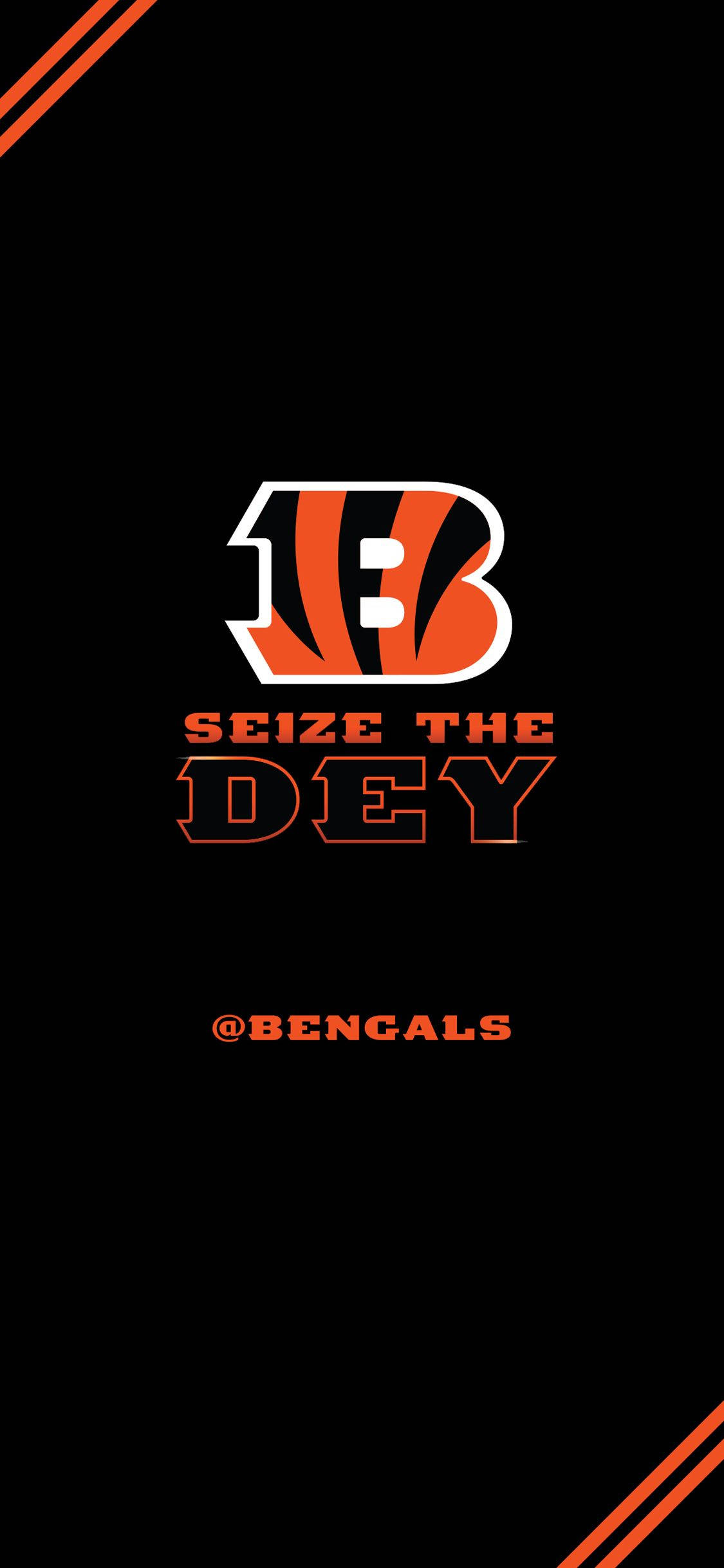 Cincinnati Bengals Gryp Die Dag Muurpapier