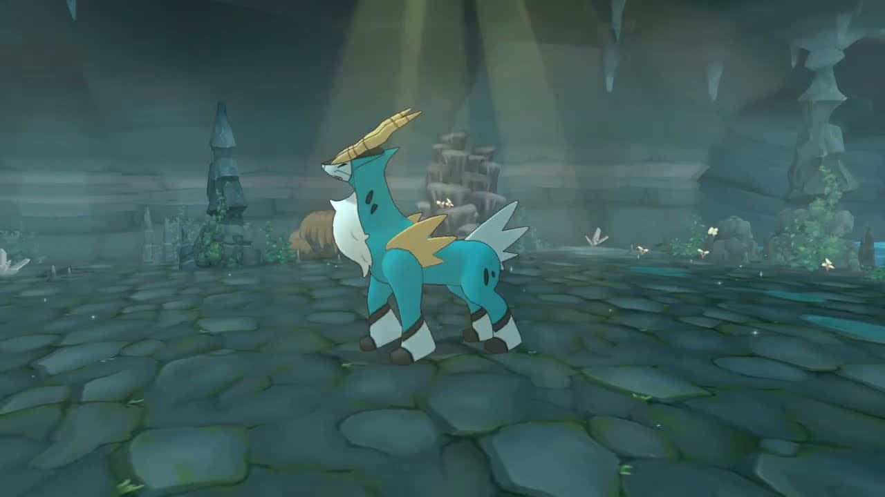 Cobalion Video Game Stap Muurpapier