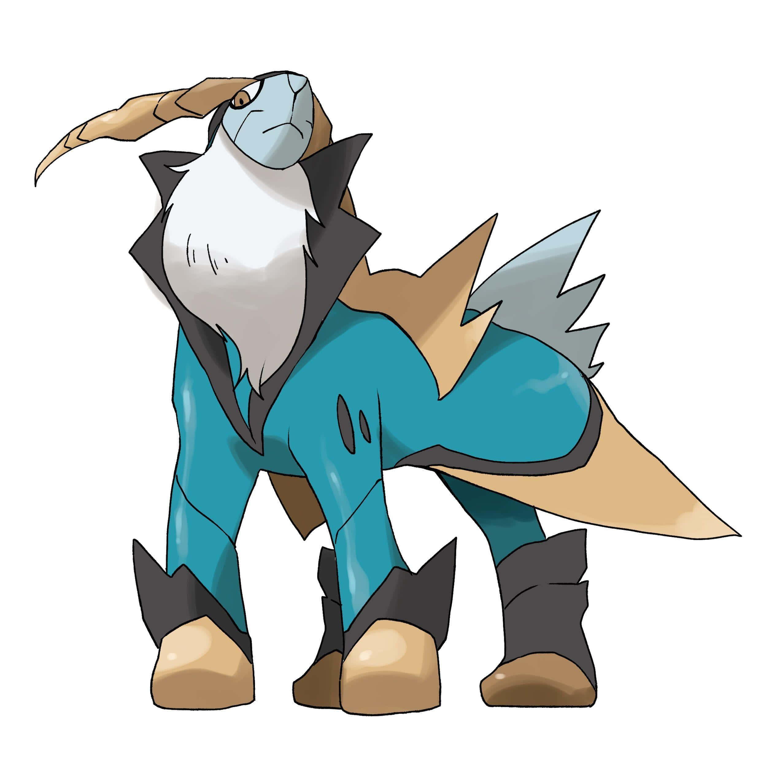 Cobalion wat opkyk Muurpapier