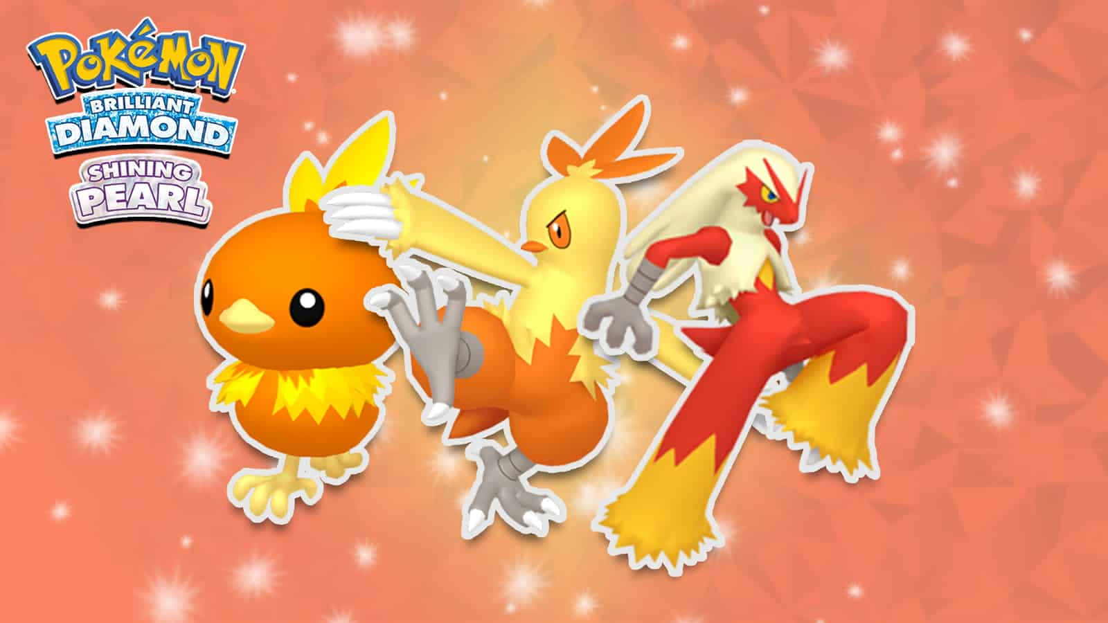 Combusken-lyn BDSP Muurpapier