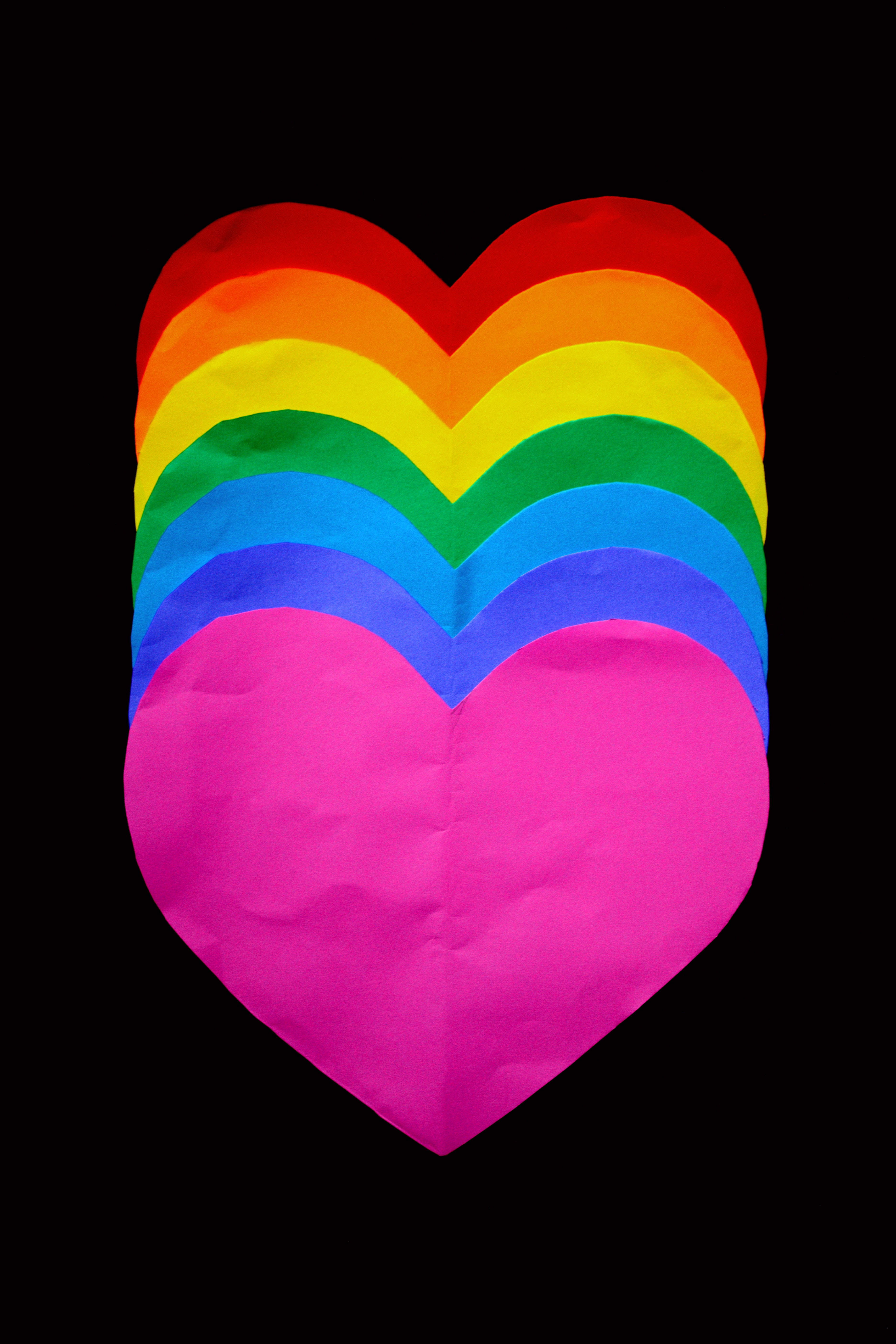 Cool Hart iPhone Ontwerp Muurpapier