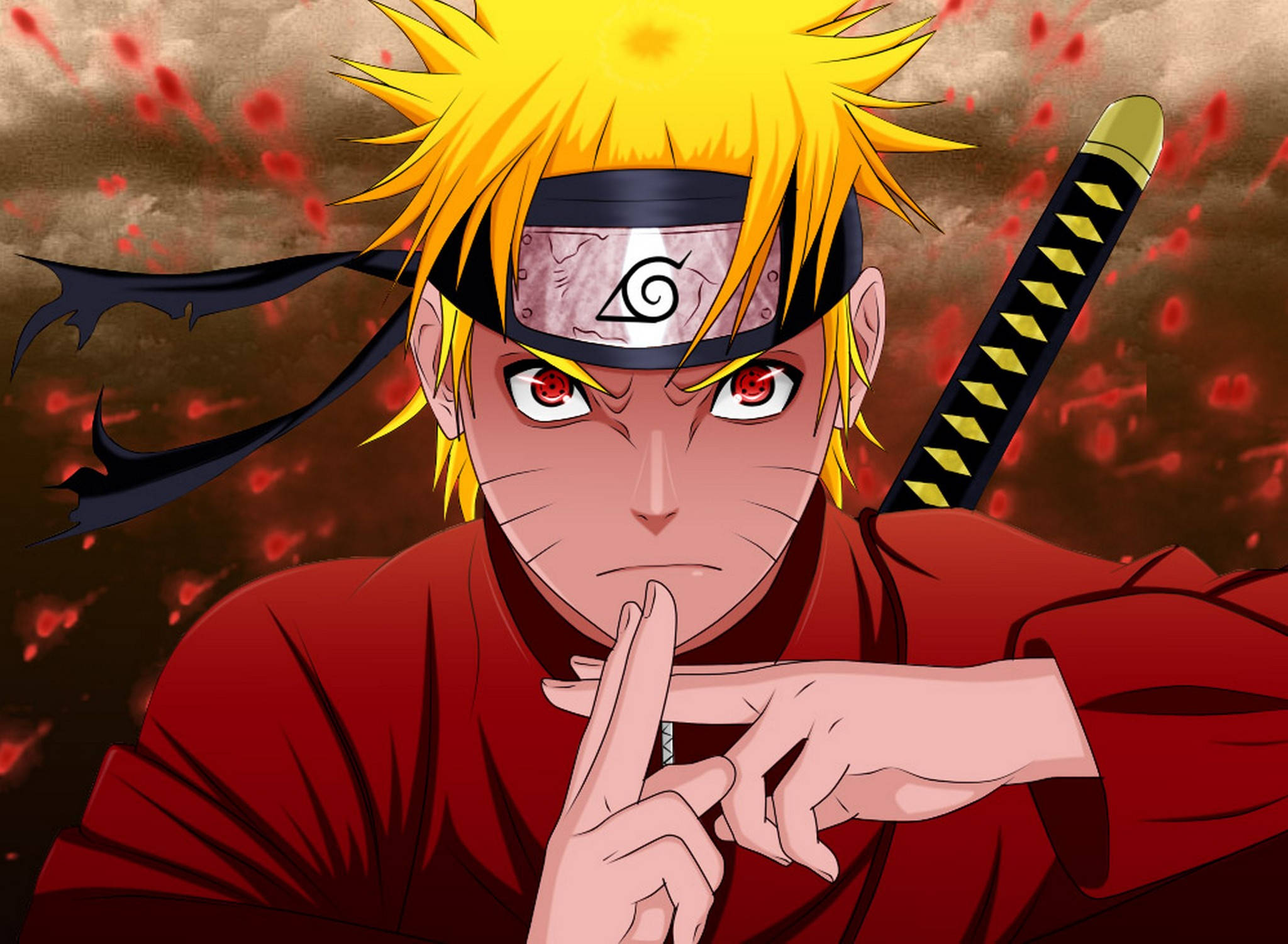Coolste Naruto-plakkaat Muurpapier