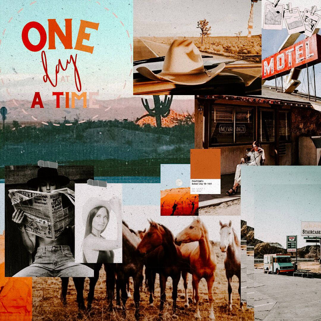 Country Western Een Dag Tyd Muurpapier
