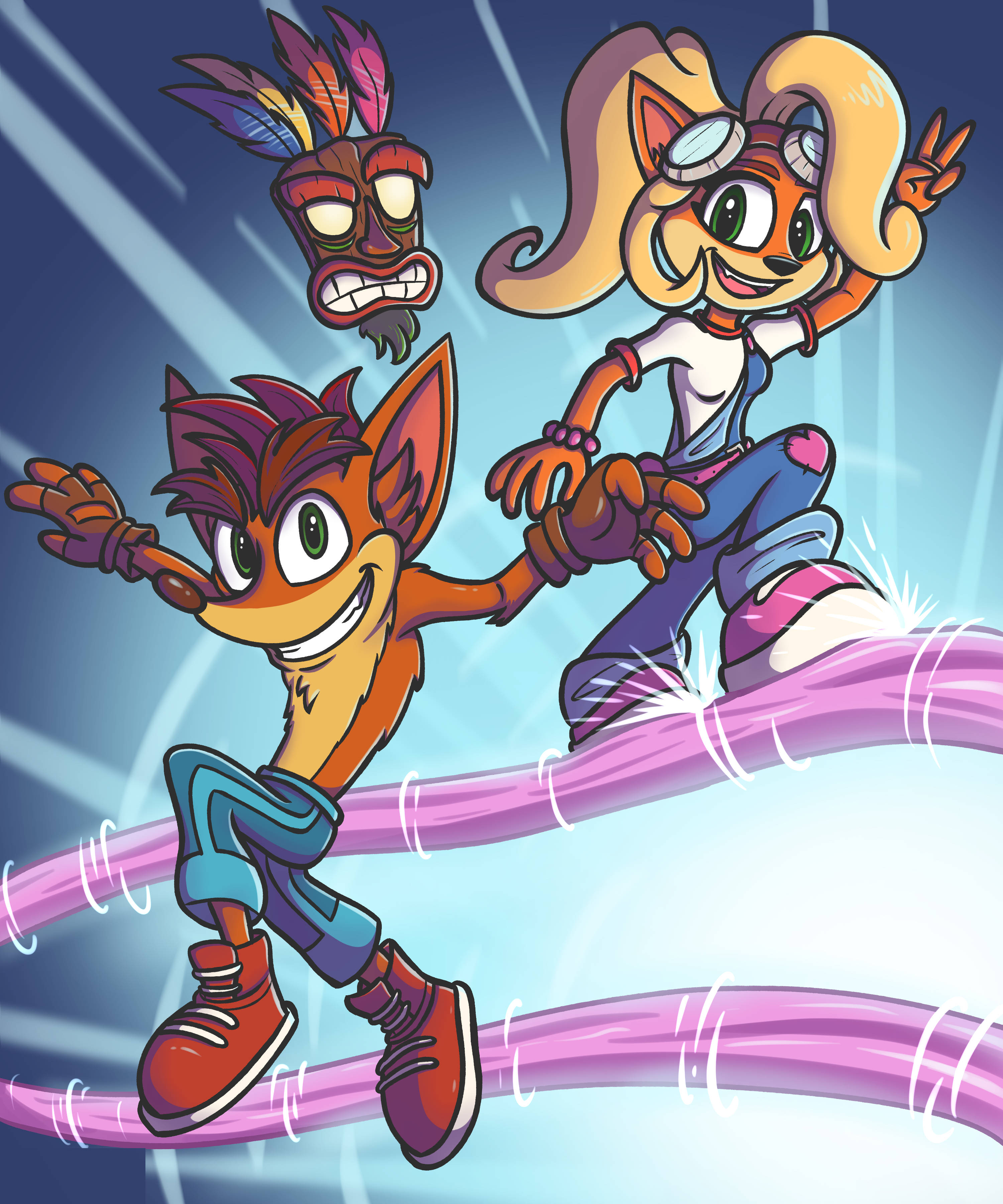 Crash Bandicoot 4 Muurpapier