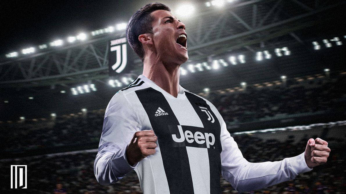 Cristiano Ronaldo vier oorwinning-agtergrond. — Cristiano Ronaldo Muurpapier