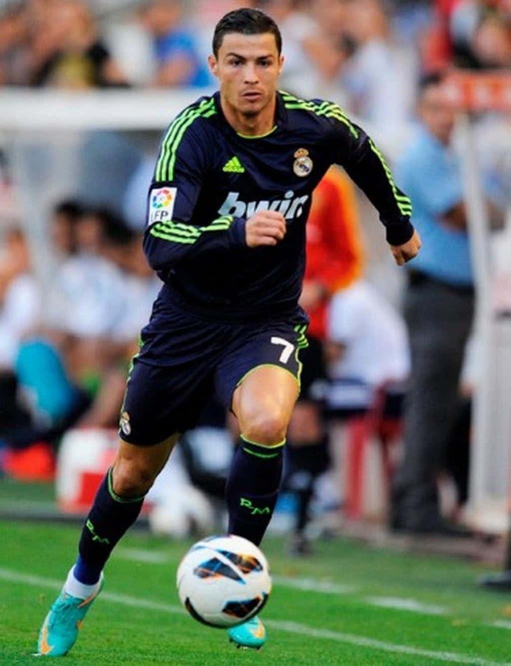 Cristiano Ronaldo Sokker — Sokker GIF Muurpapier