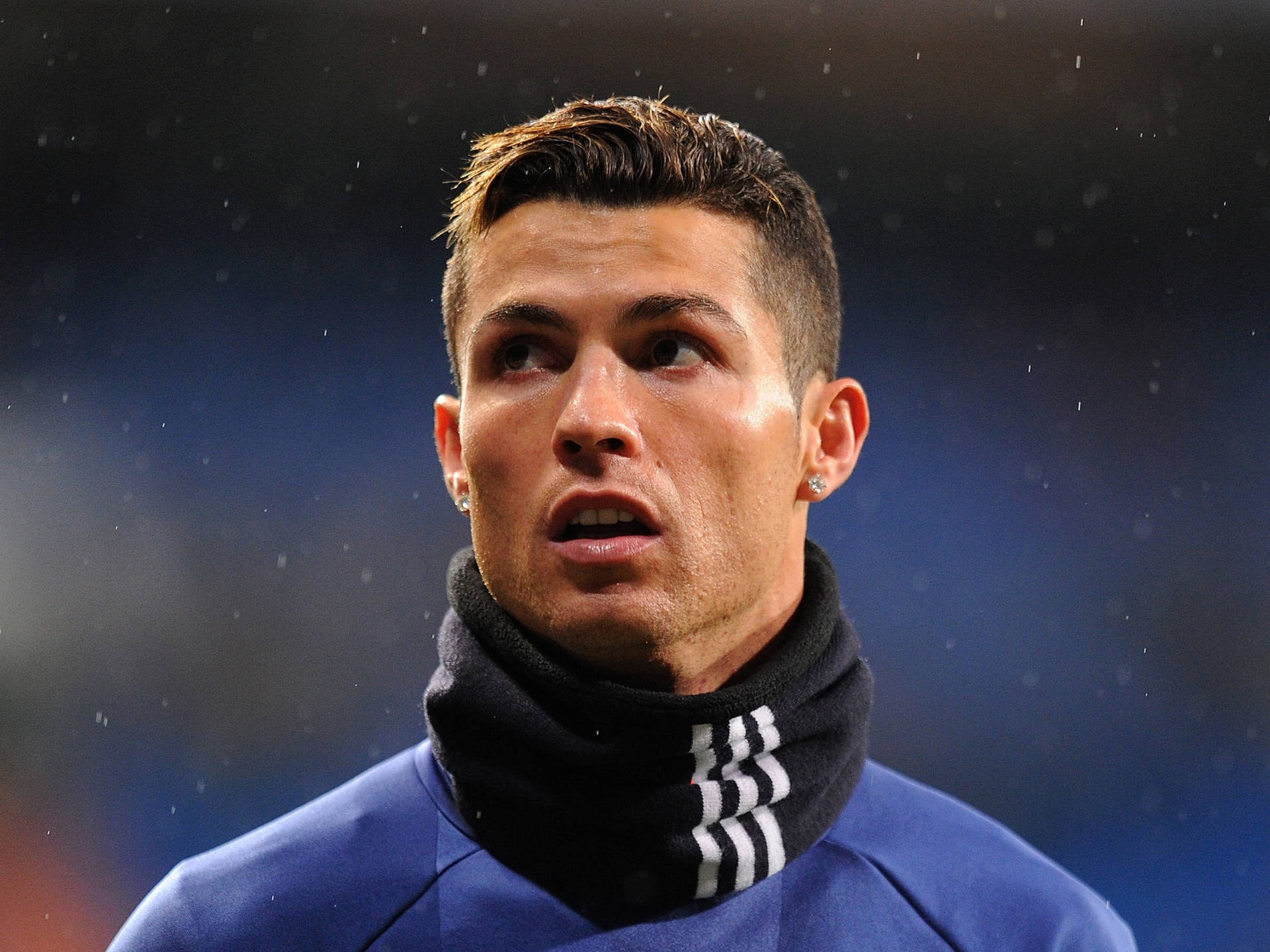 Cristiano Ronaldo Skouerskoot agtergrond. — Cristiano Ronaldo Muurpapier