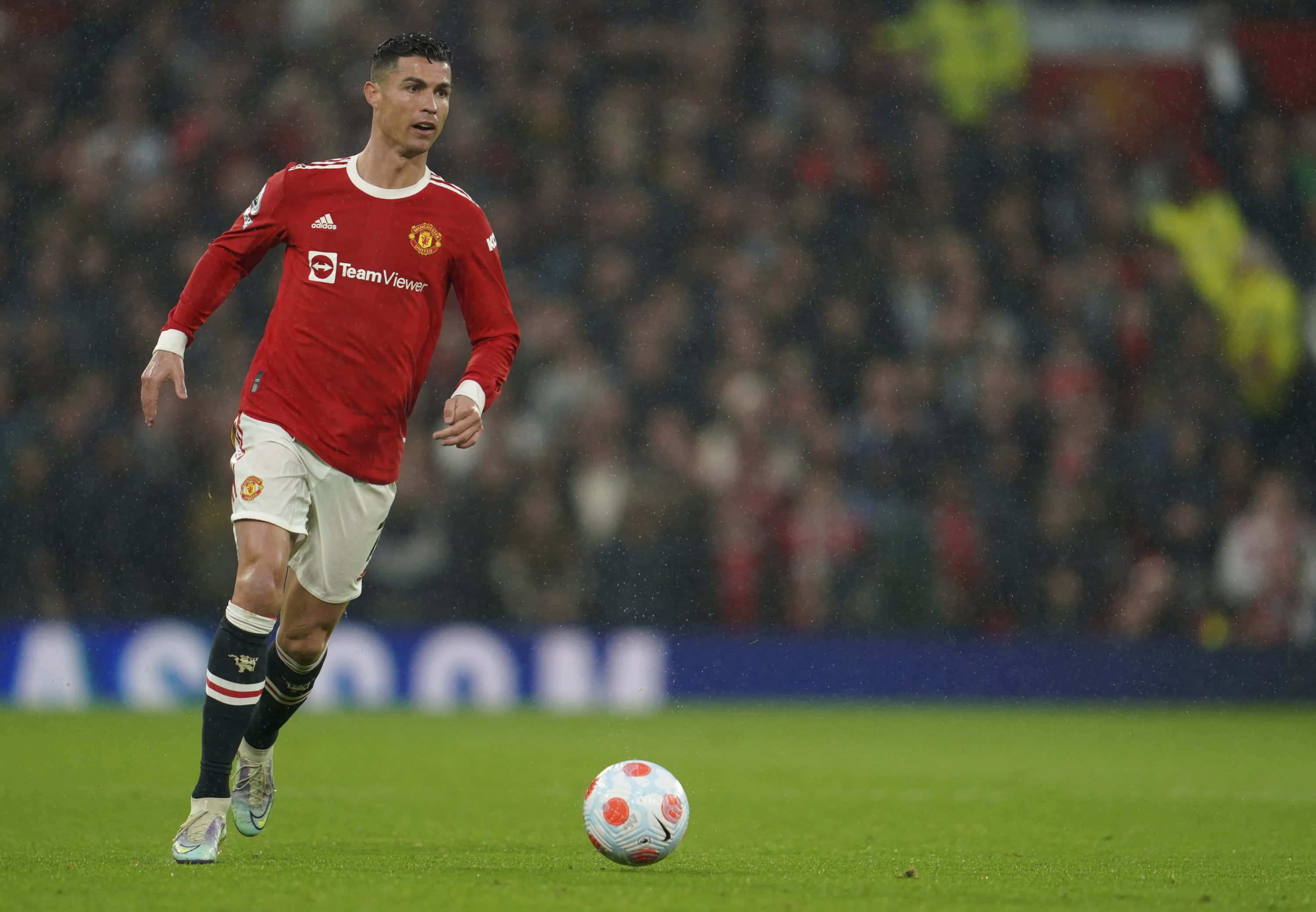 Cristiano Ronaldo op sy hoogtepunt Muurpapier