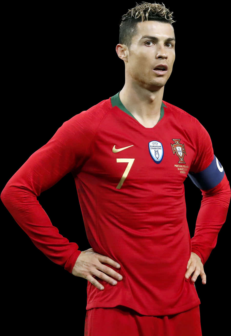 Cristiano Ronaldo Portugal Trui Muurpapier
