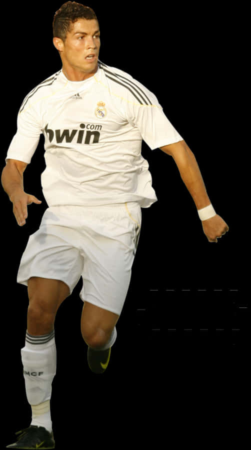 Cristiano Ronaldo Real Madrid Aksie Muurpapier