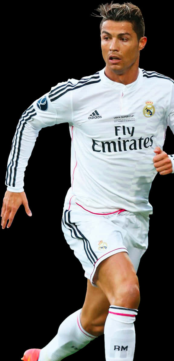 Cristiano Ronaldo Real Madrid Aksie-foto Muurpapier