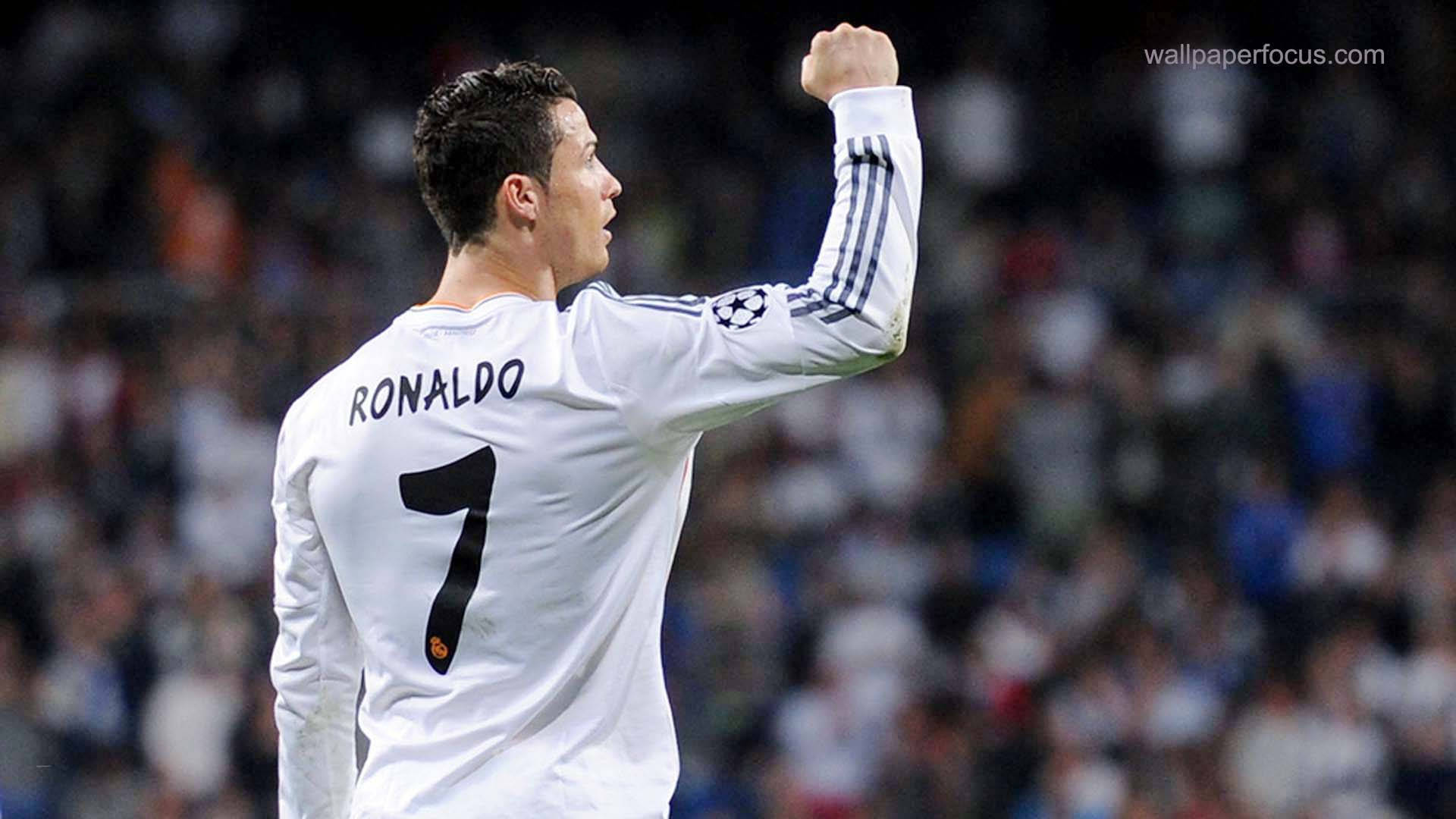 Cristiano Ronaldo Trek Vuis agtergrond. — Cristiano Ronaldo Muurpapier