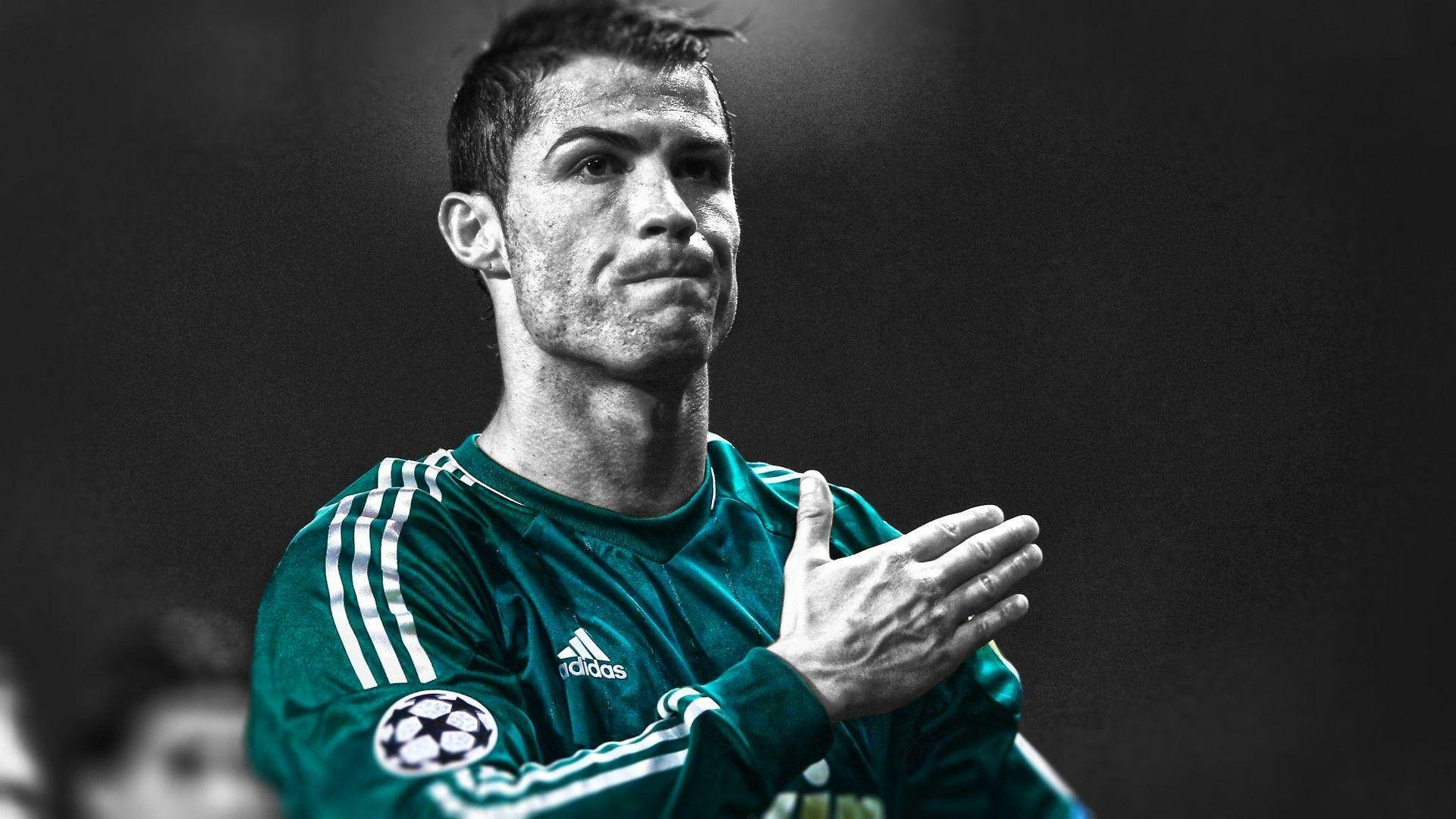 Cristiano Ronaldo Borssein-agtergrond. — Cristiano Ronaldo Muurpapier