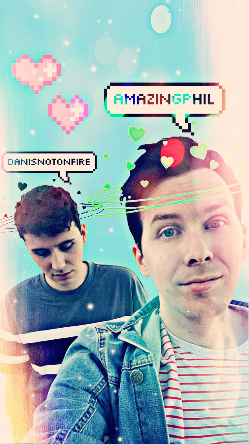 Dan en Phil, Beste Vriende en YouTube-Sensasies Muurpapier