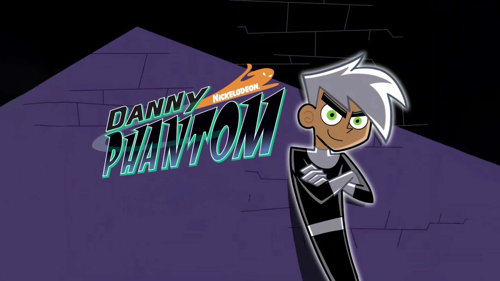 Danny Phantom Glimlag Muurpapier