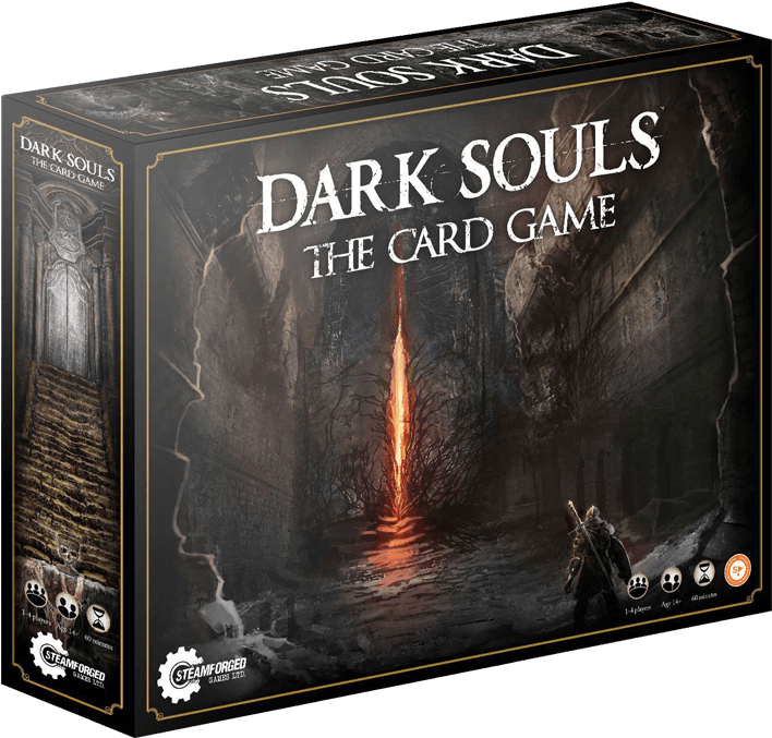 Dark Souls Die Kaartspel Boks Kuns Muurpapier