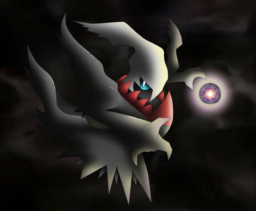 Darkrai Donker Skaduwee Muurpapier