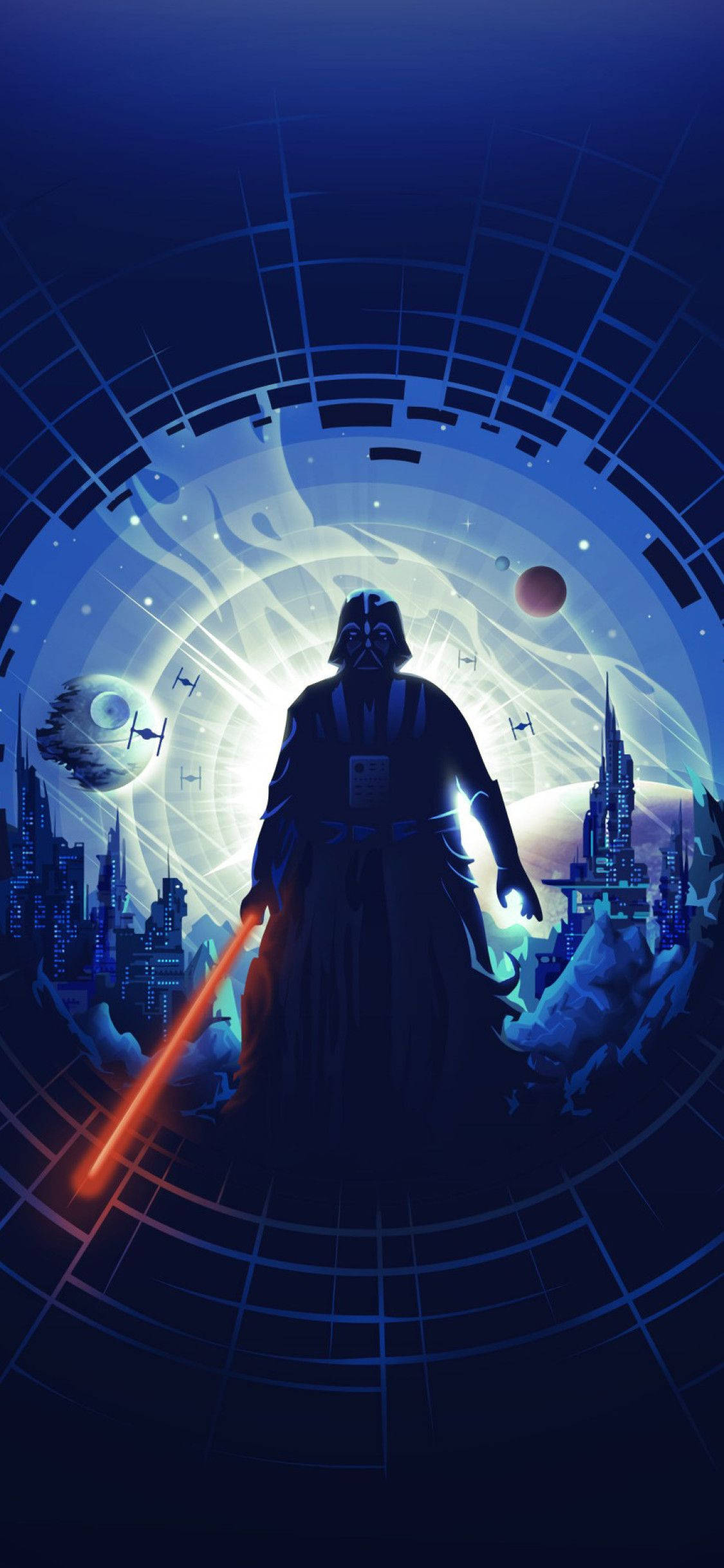 Darth Vader Star Wars 4K iPhone Muurpapier