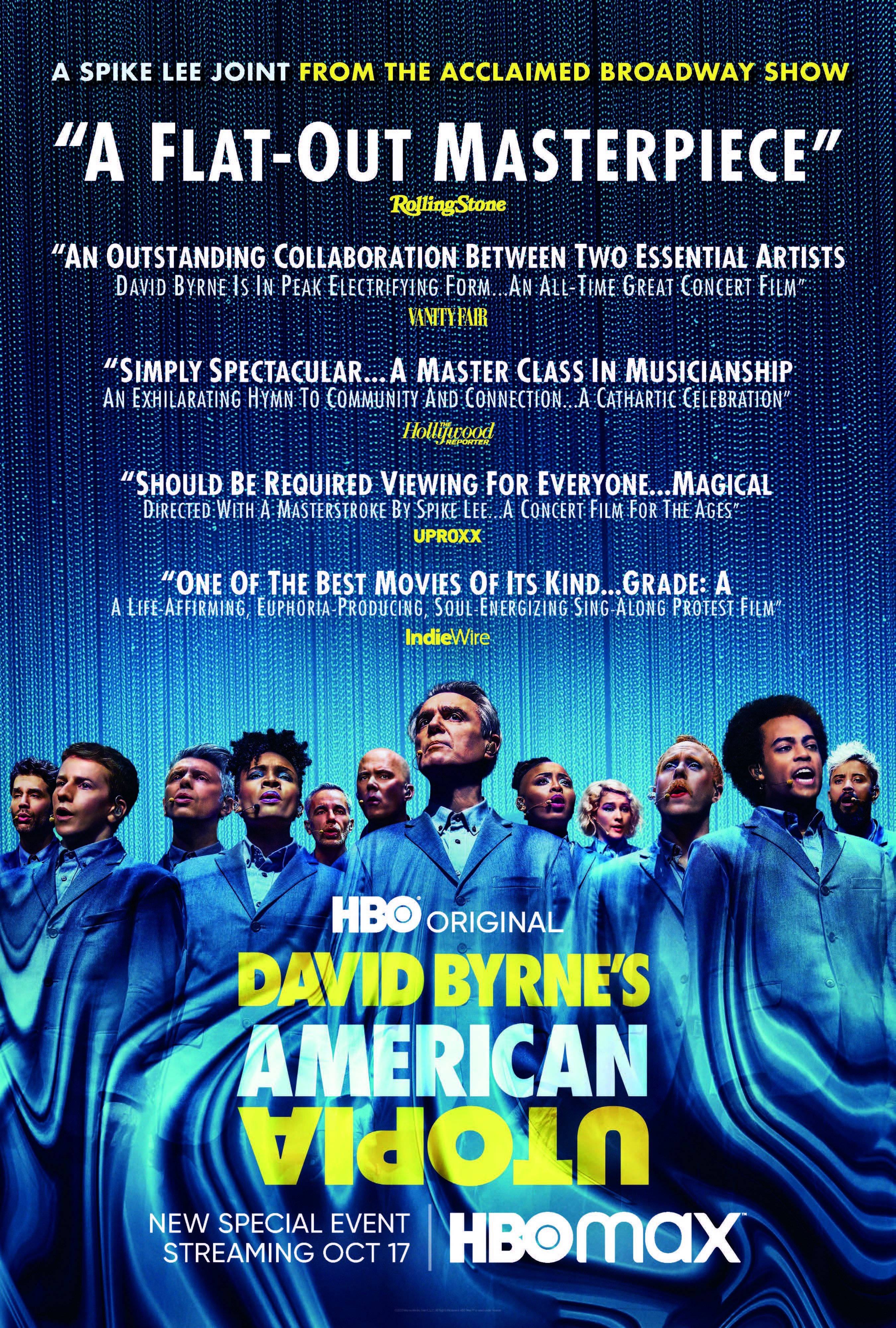 David Byrne American Utopia 2020 Plakkaat Muurpapier