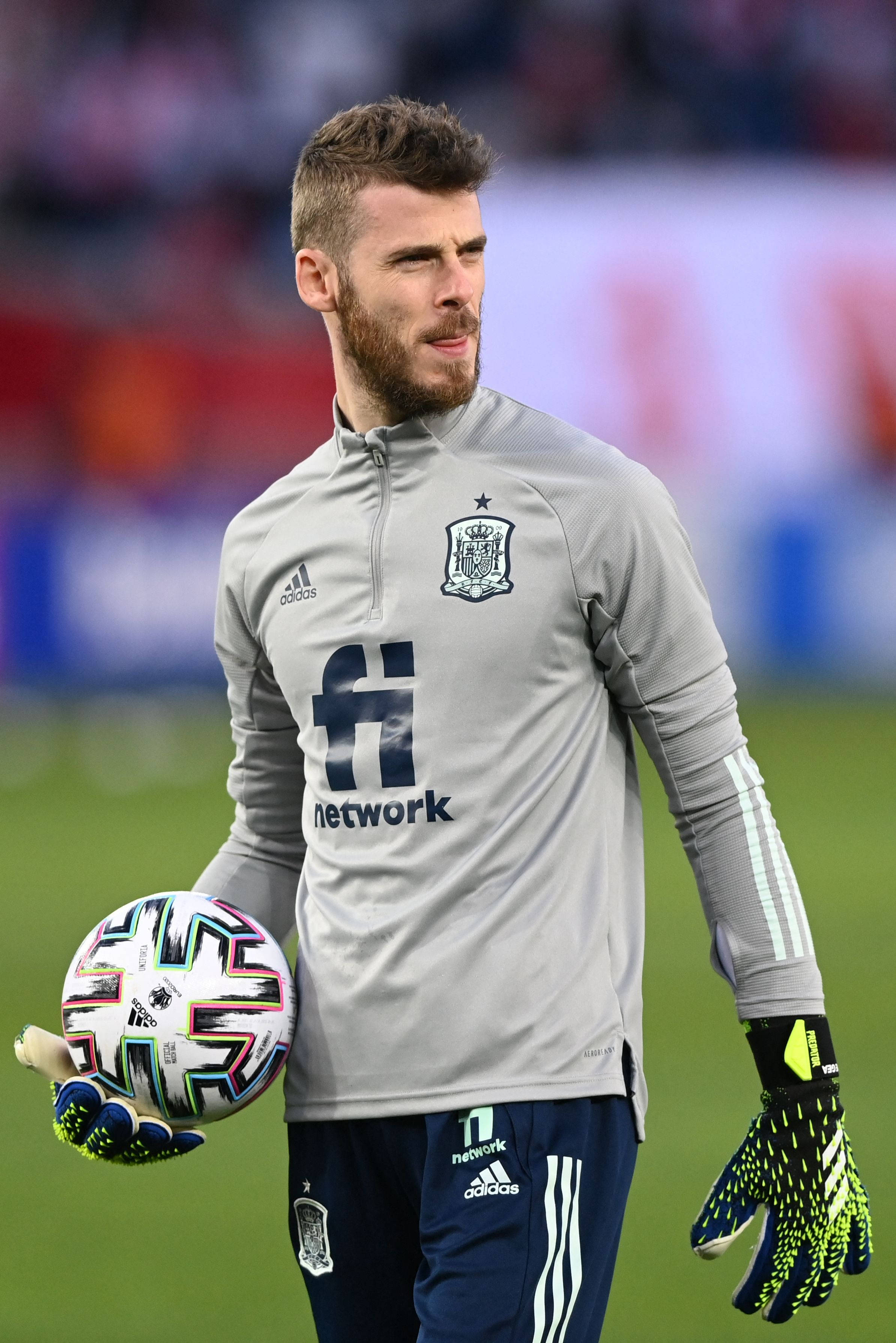 David De Gea Grys Spaanse Kit Muurpapier