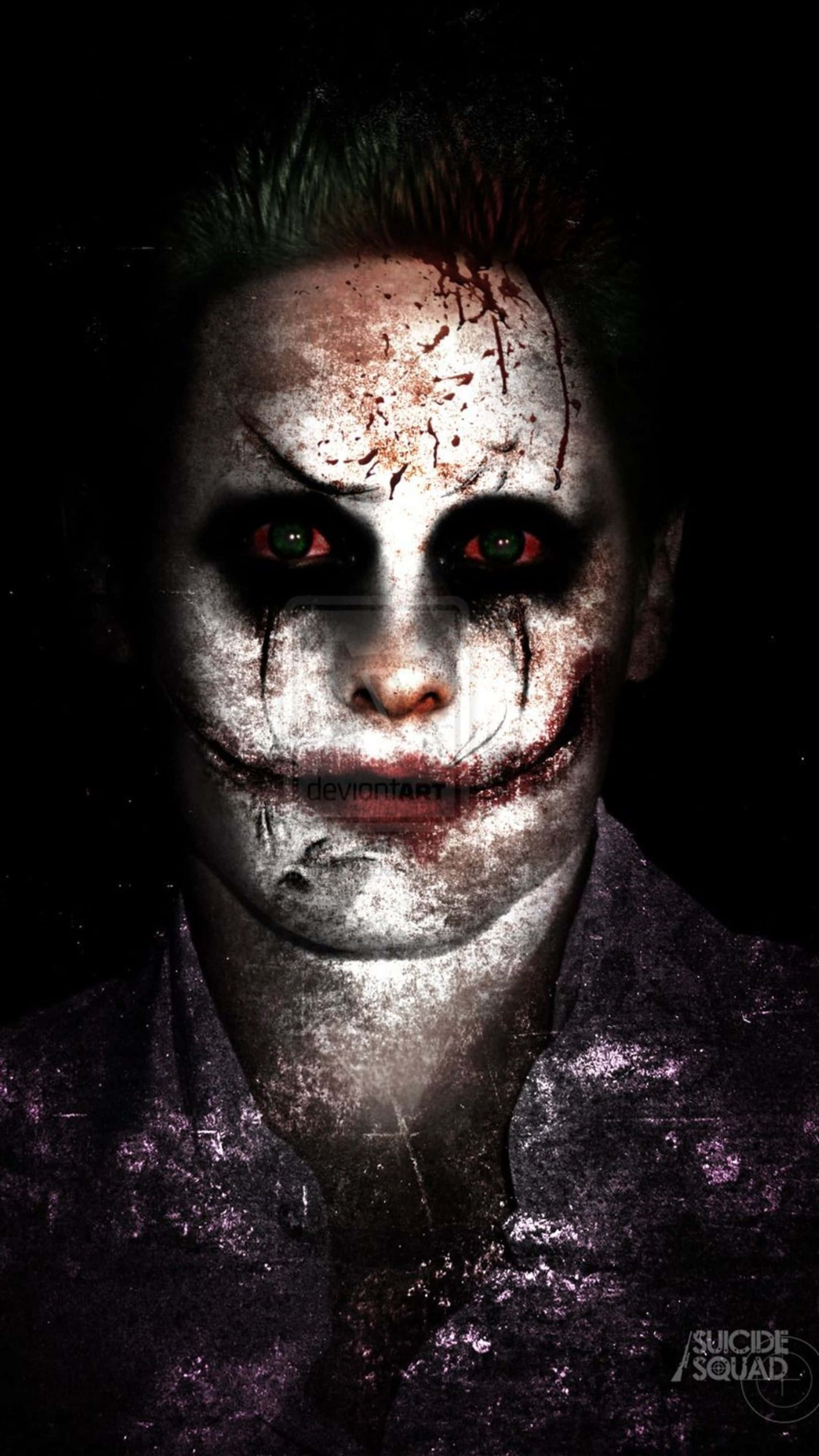 DC Comics Dark Knight Joker 4K Foon Muurpapier