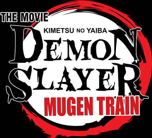 Demon Slayer Mugen Train Fliek-logo Muurpapier