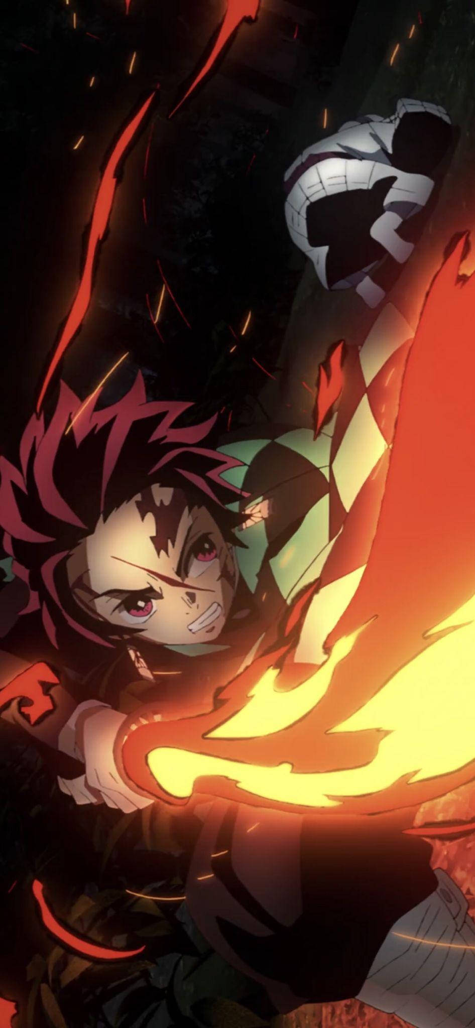 Demon Slayer Tanjiro Dans Muurpapier