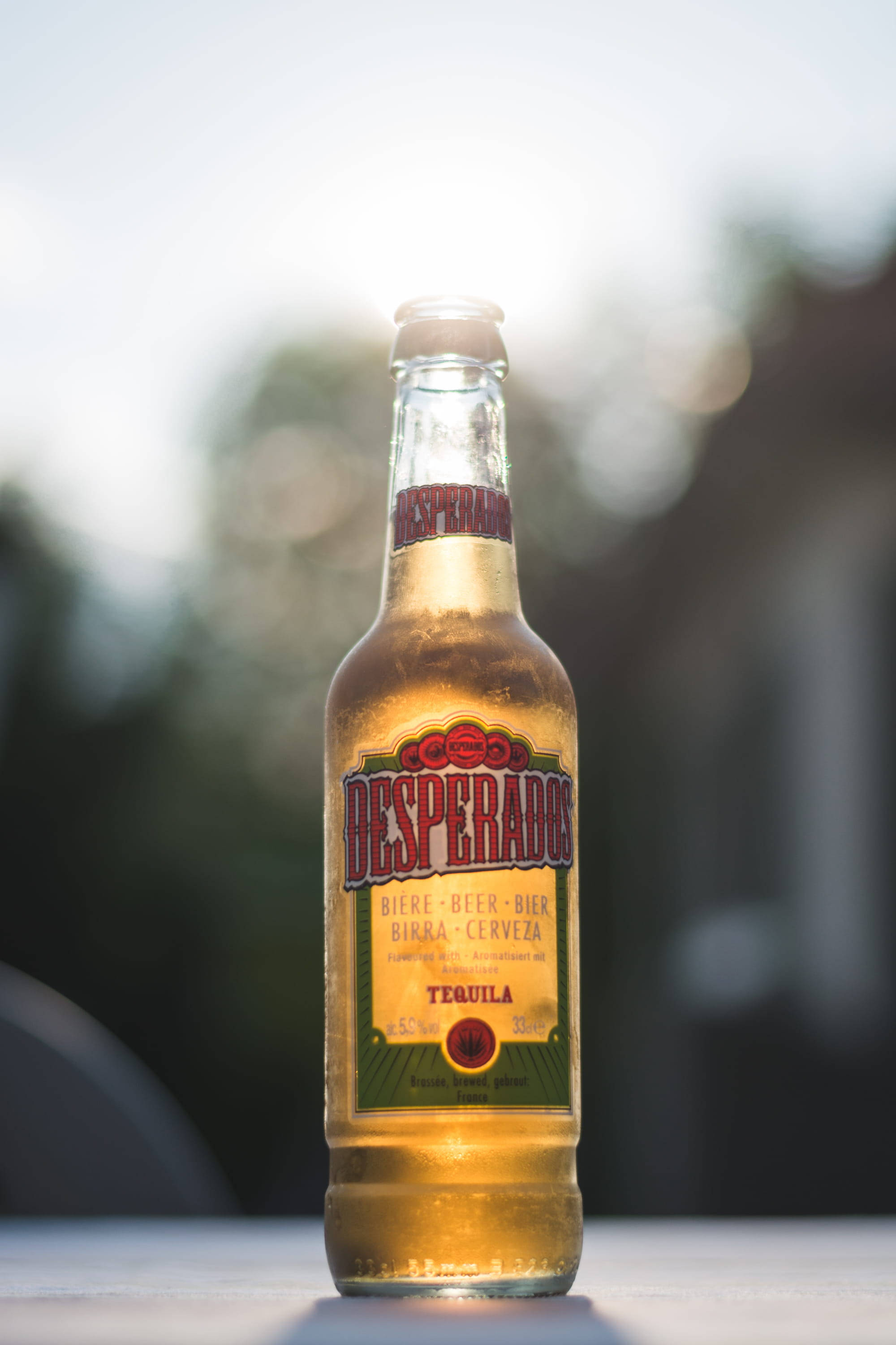 Desperados Tequila Bottel Muurpapier