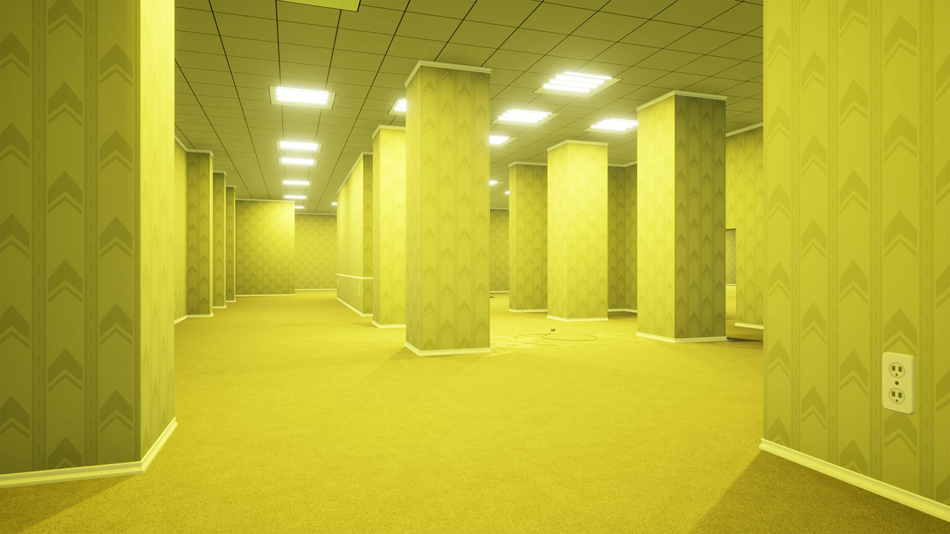 Die Agterkamers Geel Kamers Muurpapier