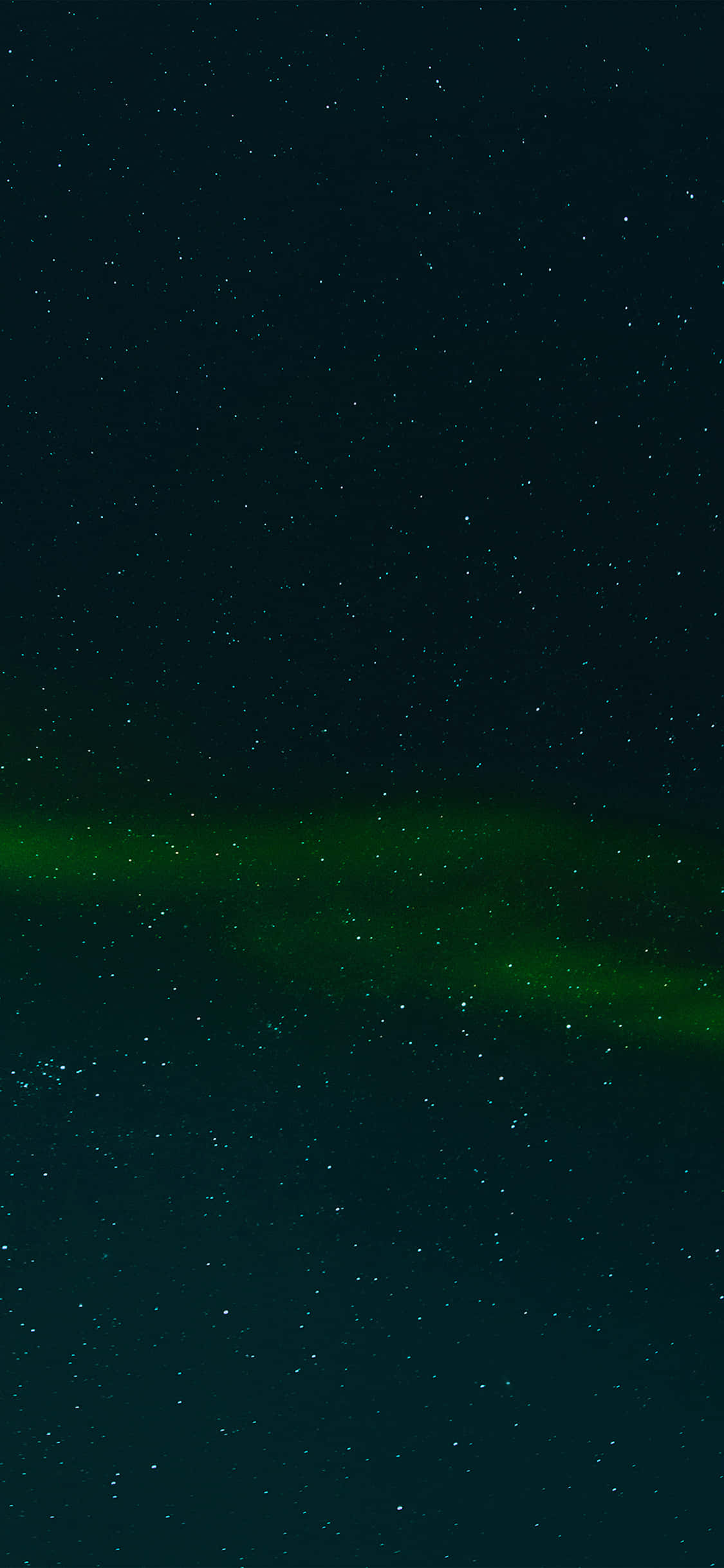 die aurora borealis word in die lug gewys Muurpapier