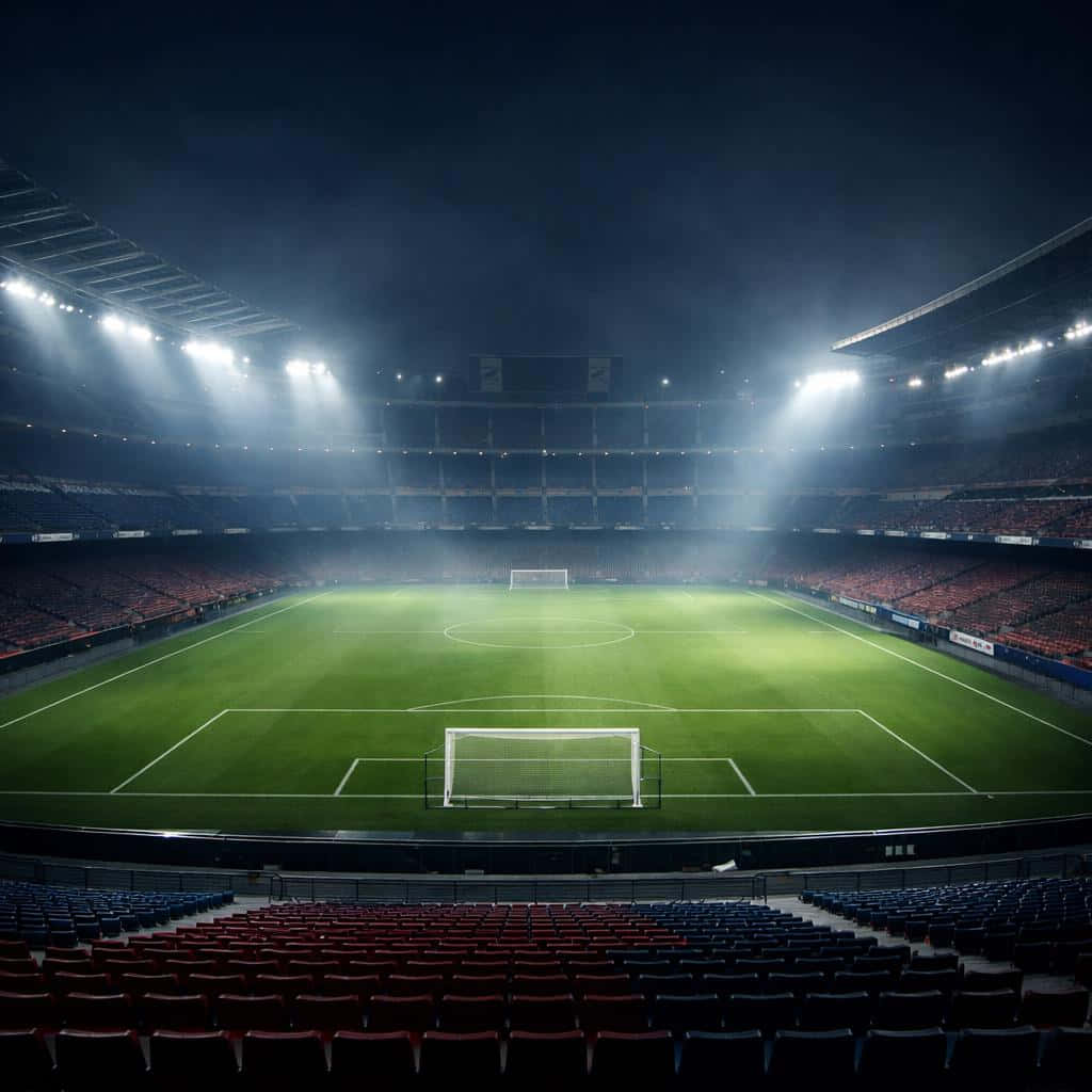 die beste stadion met die beste beligting Muurpapier