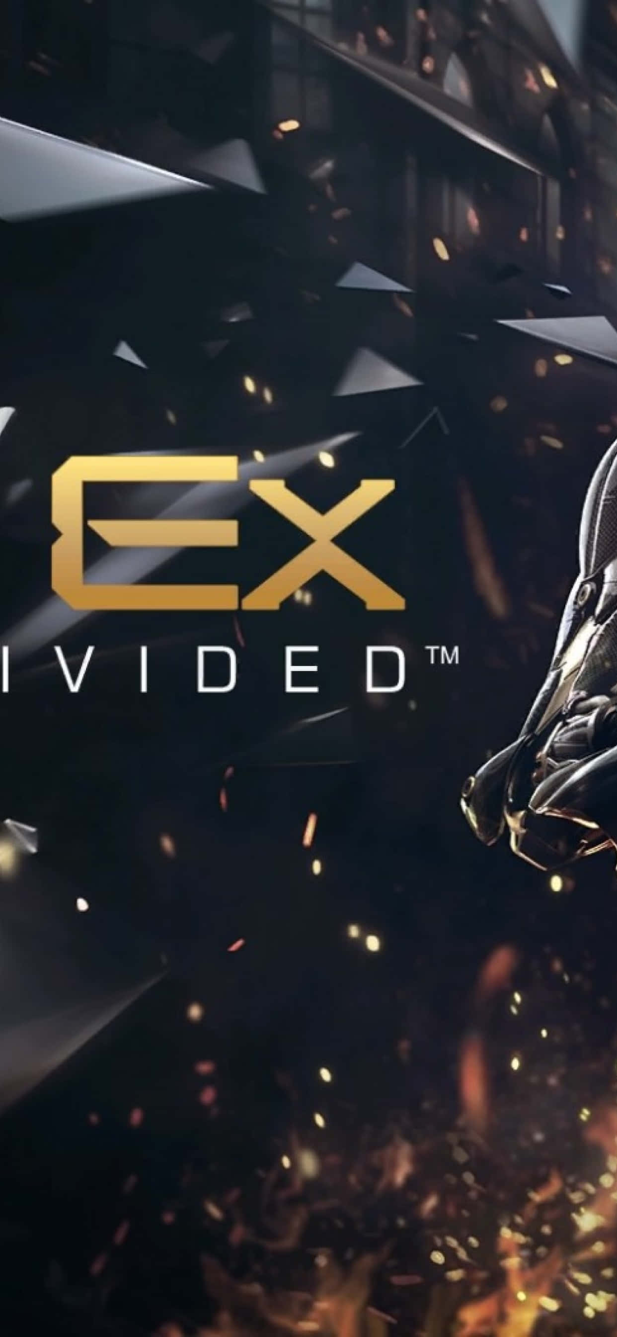 Die Cyberpunk-wêreld van Android Deus Ex: Mankind Divided Muurpapier