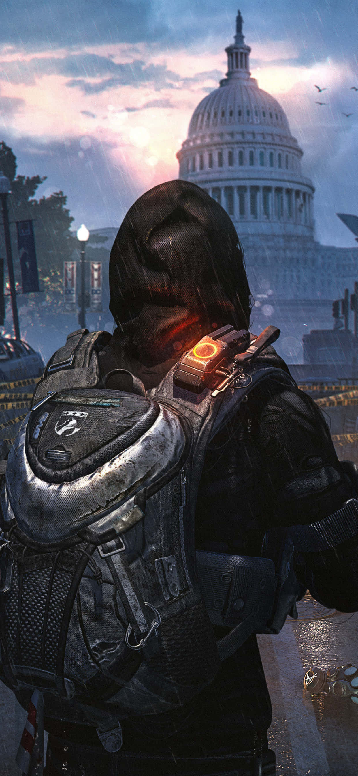die division 2 skermkiekie Muurpapier