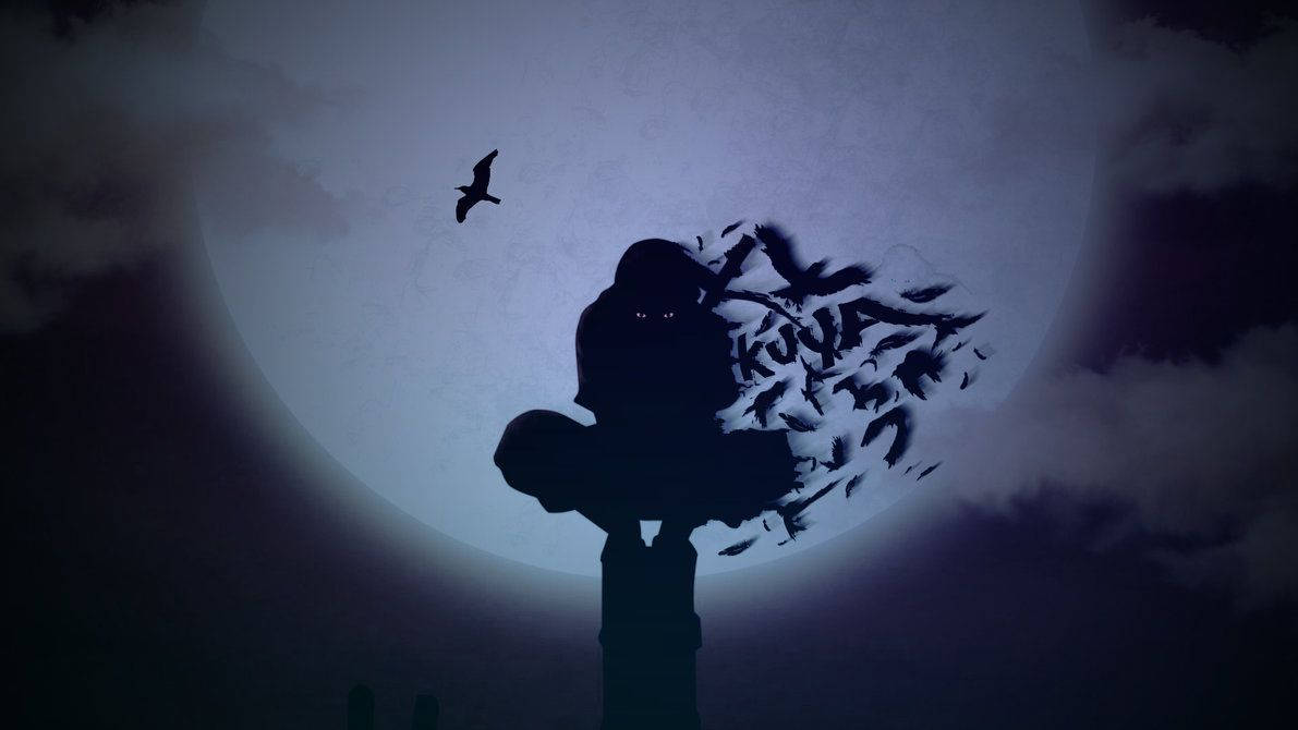 1191x670 Kuya se Muurpapier (Itachi)