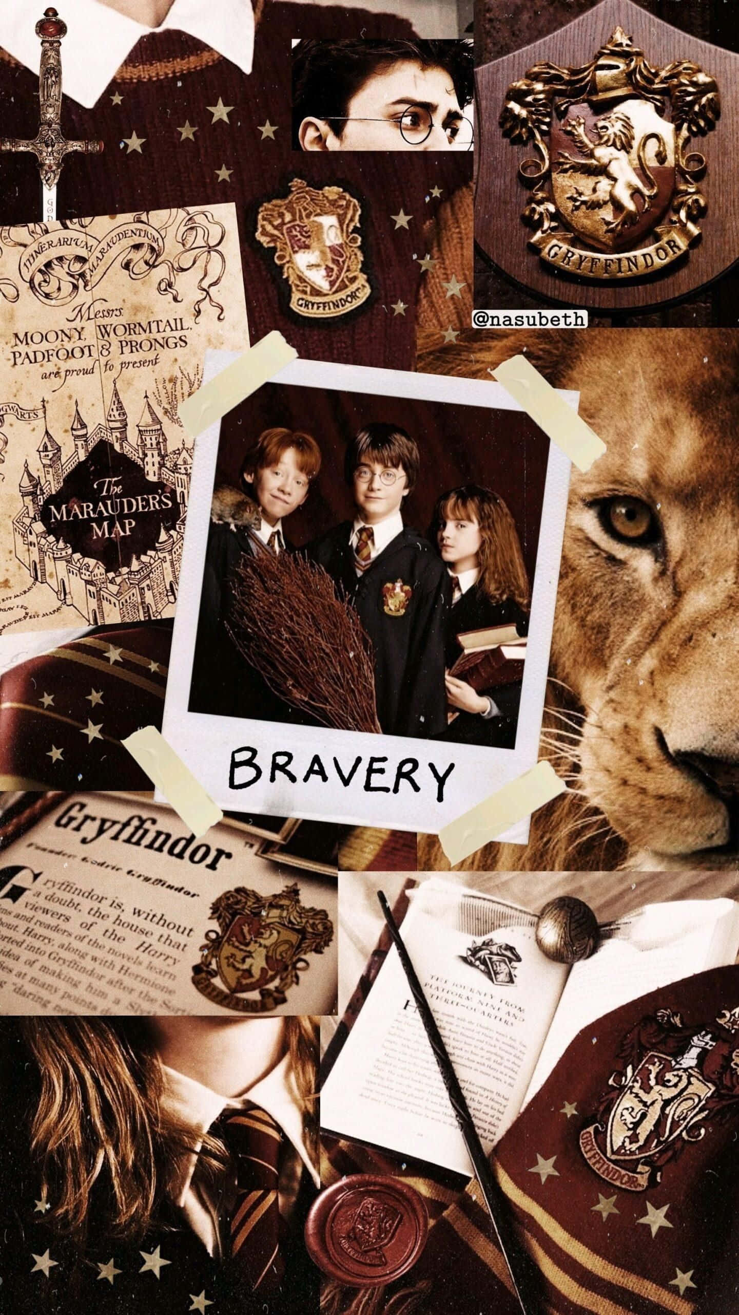 Die Estetiese Harry Potter Heelal Muurpapier