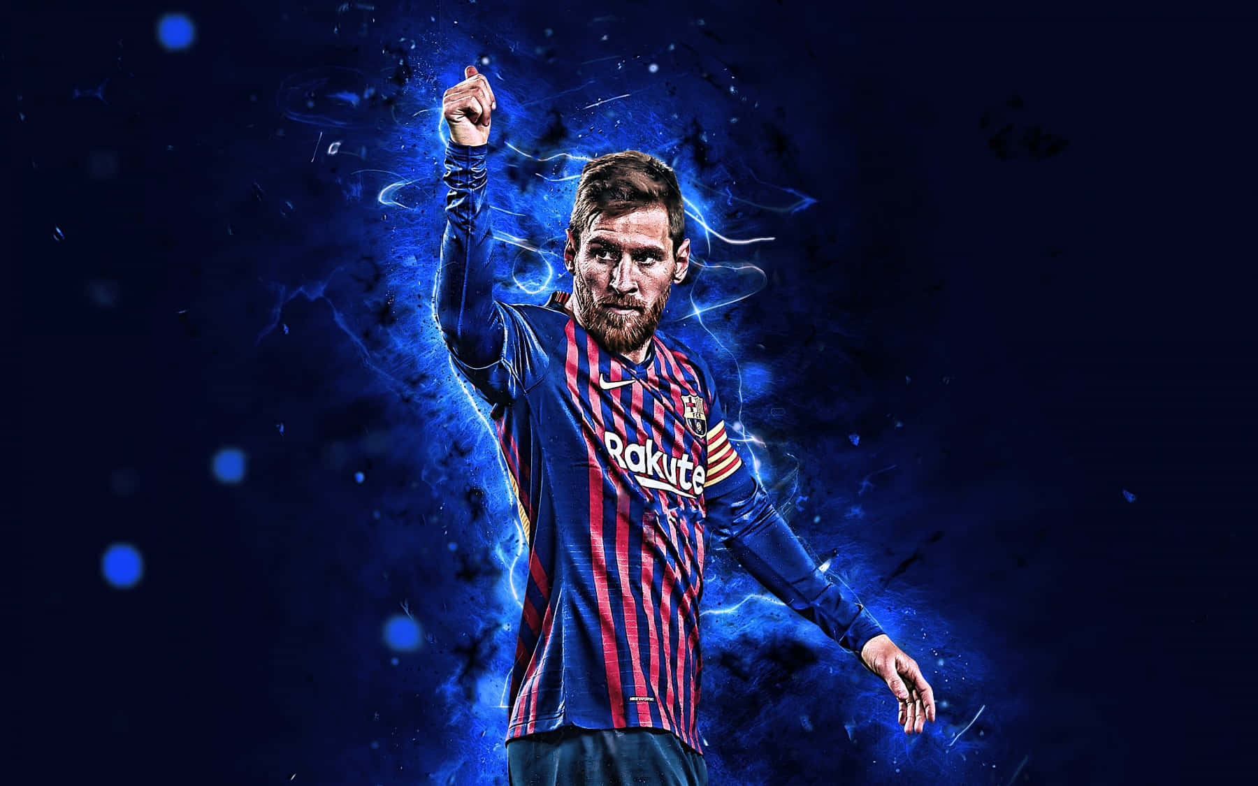 Die Grootste Sokkerspeler ter Wêreld, Lionel Messi Muurpapier