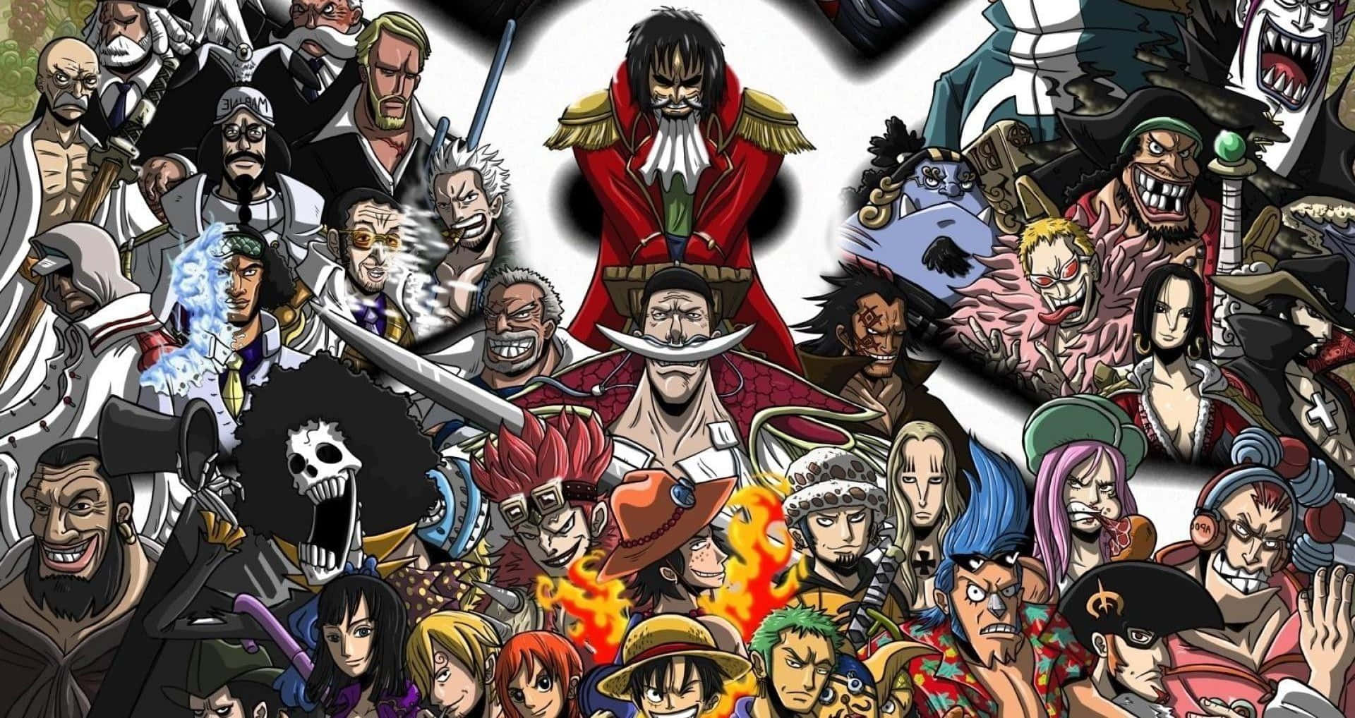Die Grootste Versameling van Anime Alle Karakters HD Muurpapier