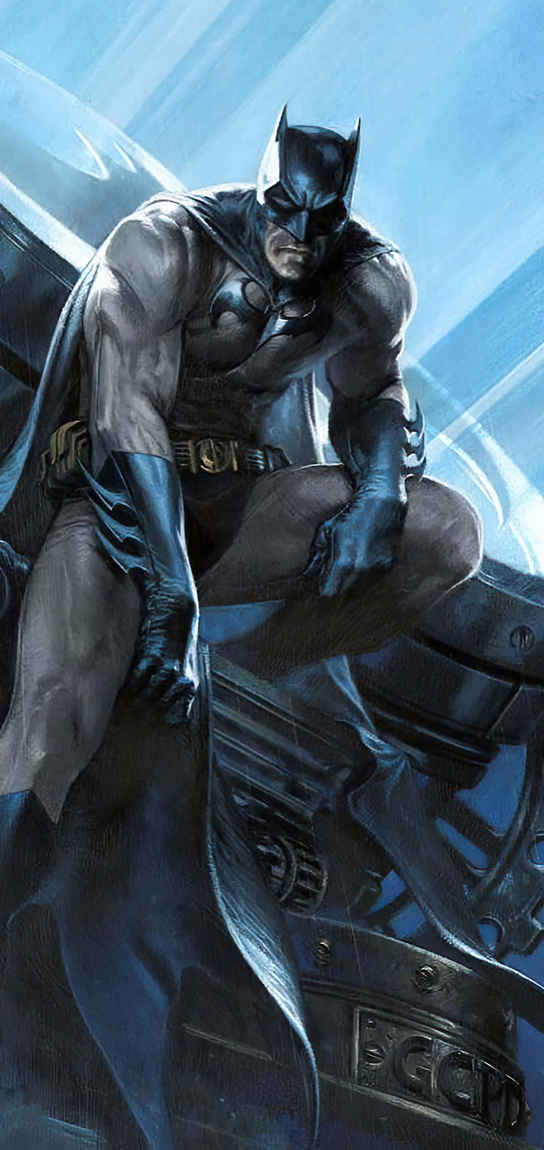 "Die held wat ons nodig het: Geweldige Batman" Muurpapier