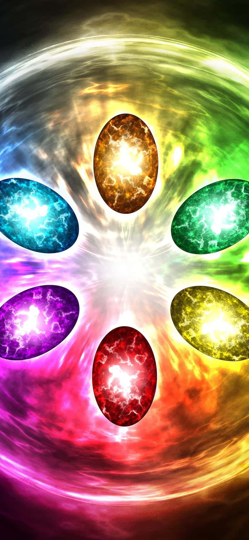 Die Infinity Stones - elke krag om die werklikheid te buig - versamel Muurpapier