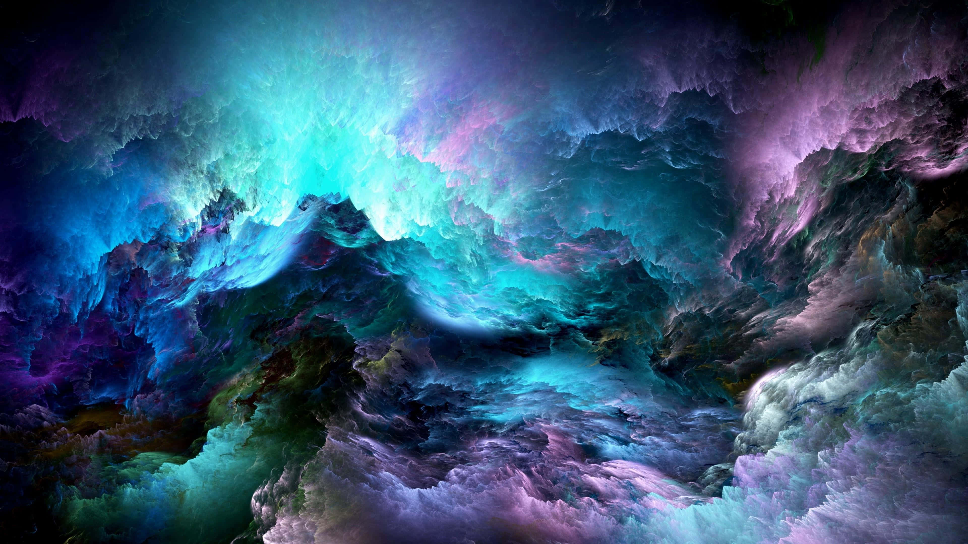 Die krag en majesteit van die see word hier ten volle vertoon in hierdie 4K-beeld Muurpapier
