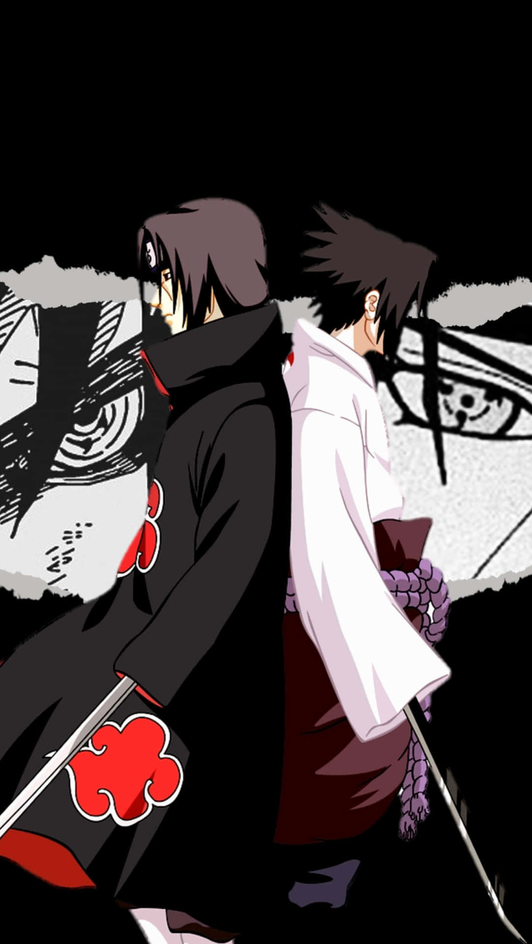 Die krag van die Sage van Ses Paaie – Naruto Uzumaki Muurpapier