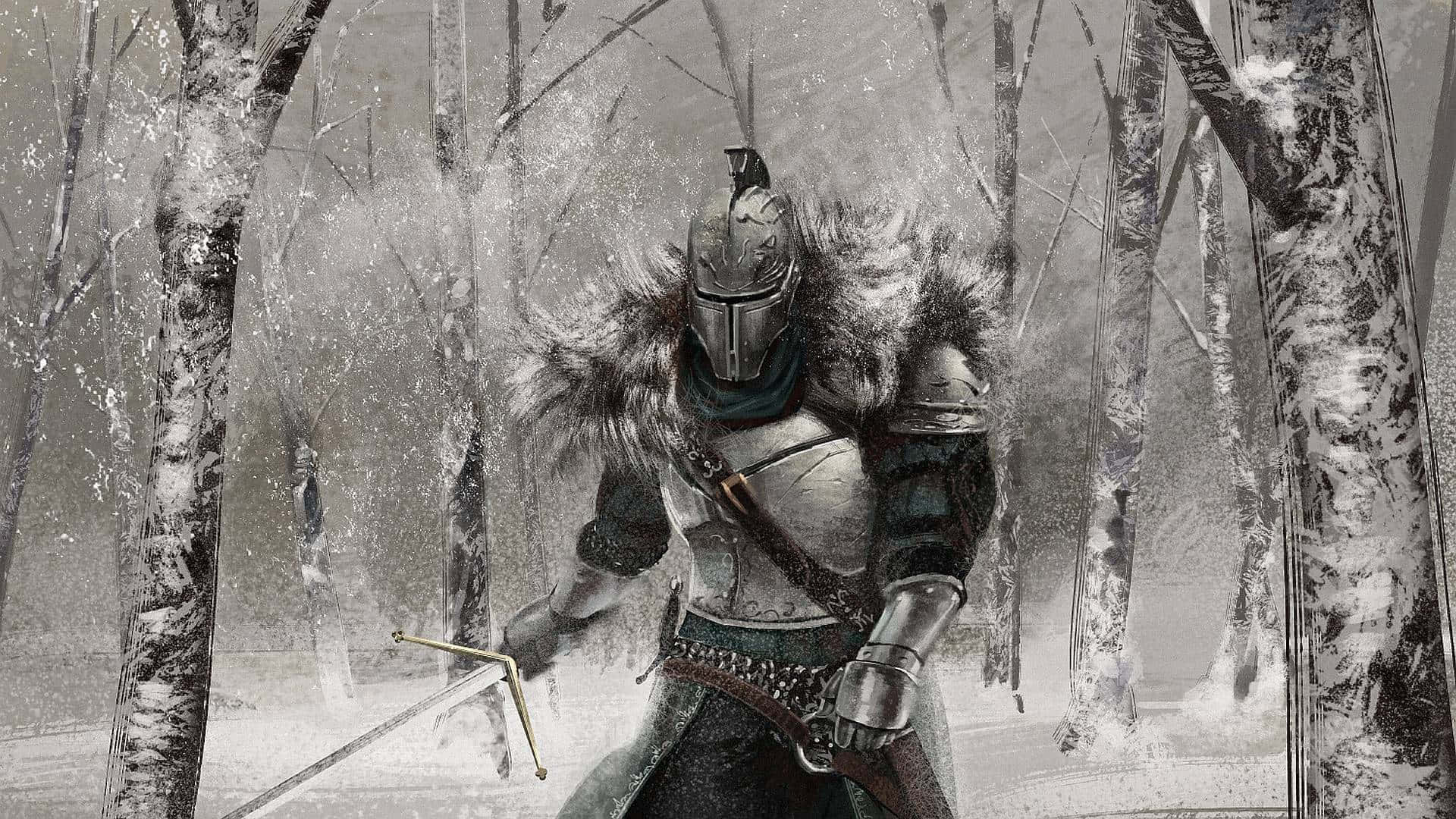 "Die Lang Reis van Dark Souls" Muurpapier