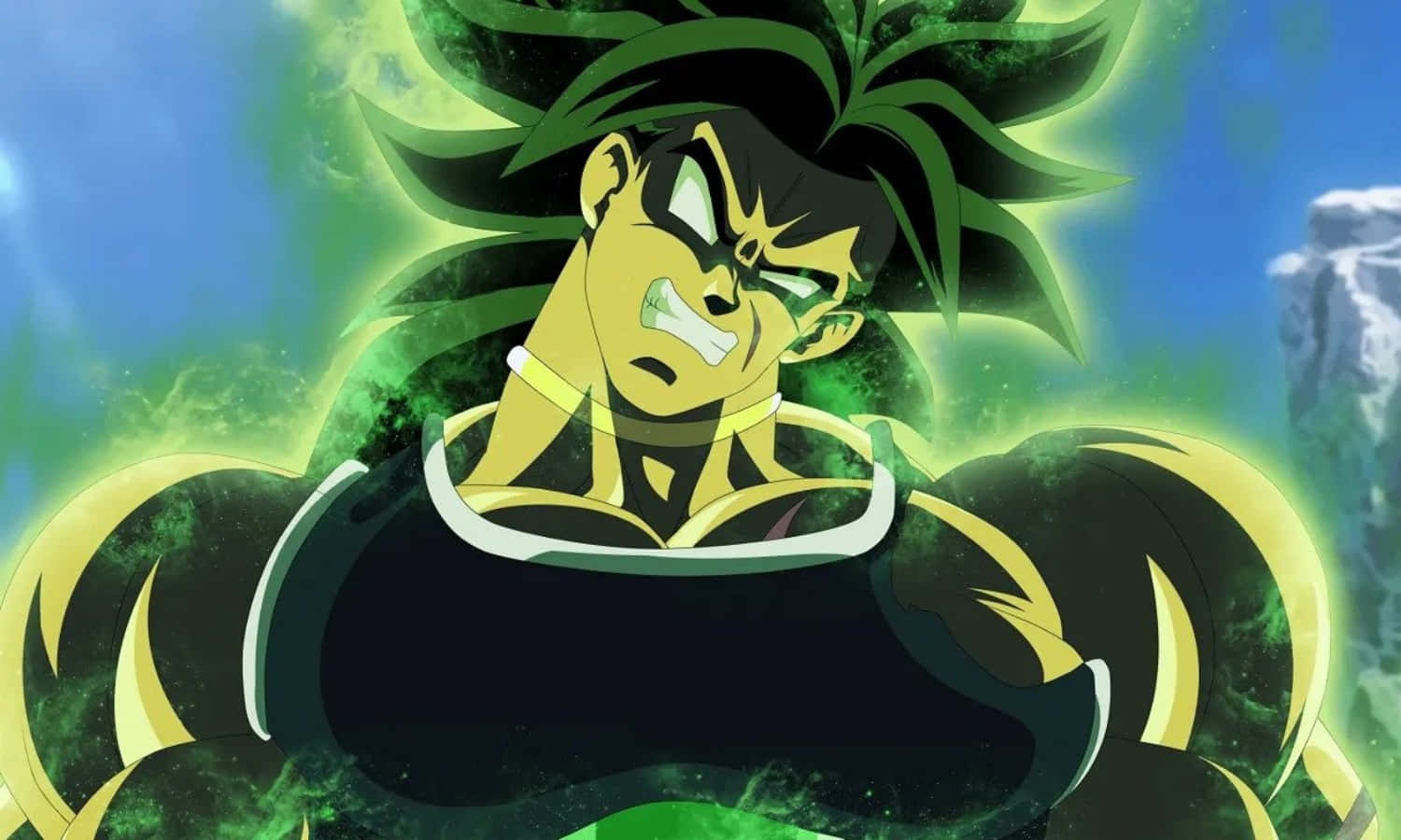"Die Legendariese Super Saiyan, Broly, wat die aksie in Dragon Ball Super afskop!" Muurpapier
