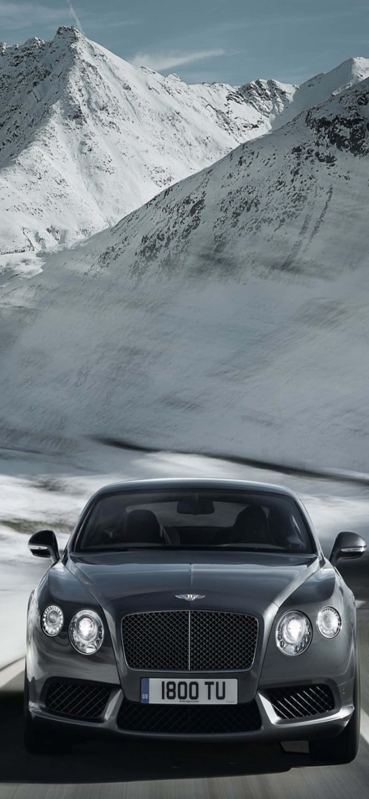 Die luuksheid van die besit van 'n Bentley iPhone Xs Max Muurpapier