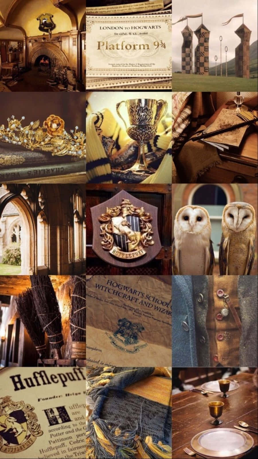 Die magie van Harry Potter Muurpapier