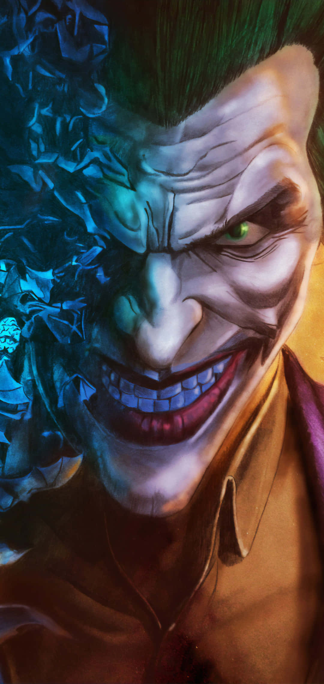 Die Man Agter die Lag: Die Joker Muurpapier