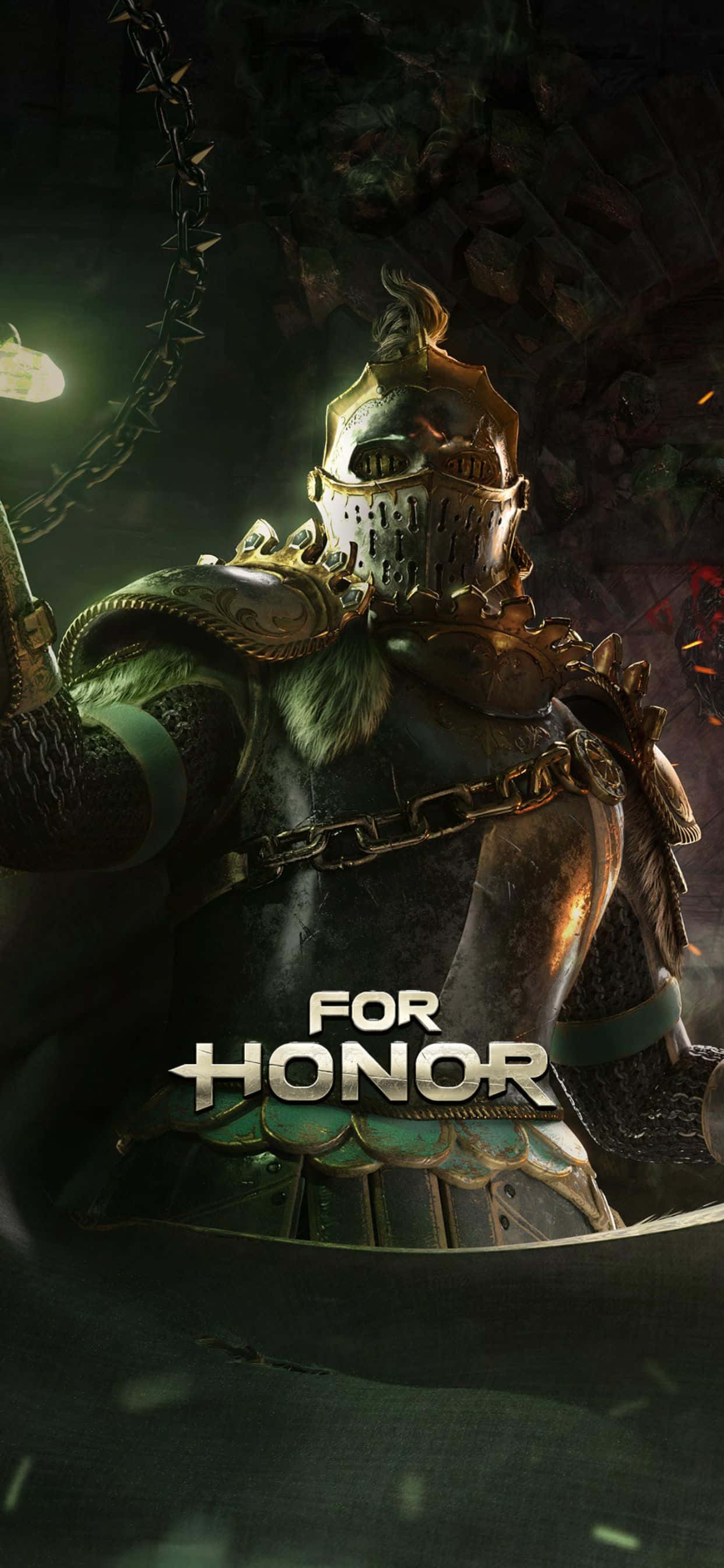 Die Nuutste iPhone Xs Max Lewer 'n Epiese Speletjie-ervaring Met For Honor Muurpapier